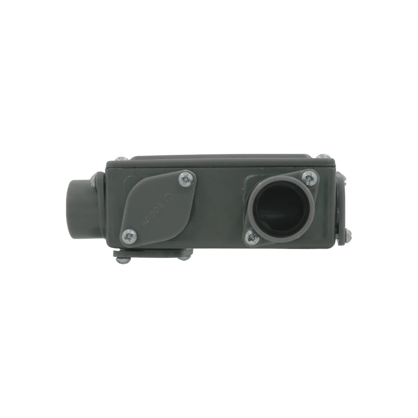 Conector condulet 3/4"(19 mm)-1/2" (13 mm) con cuerda gris Argos CDTR013G