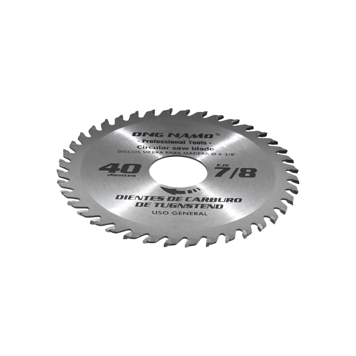 Disco sierra circular 7/8" de 40 dientes Ong namo 440