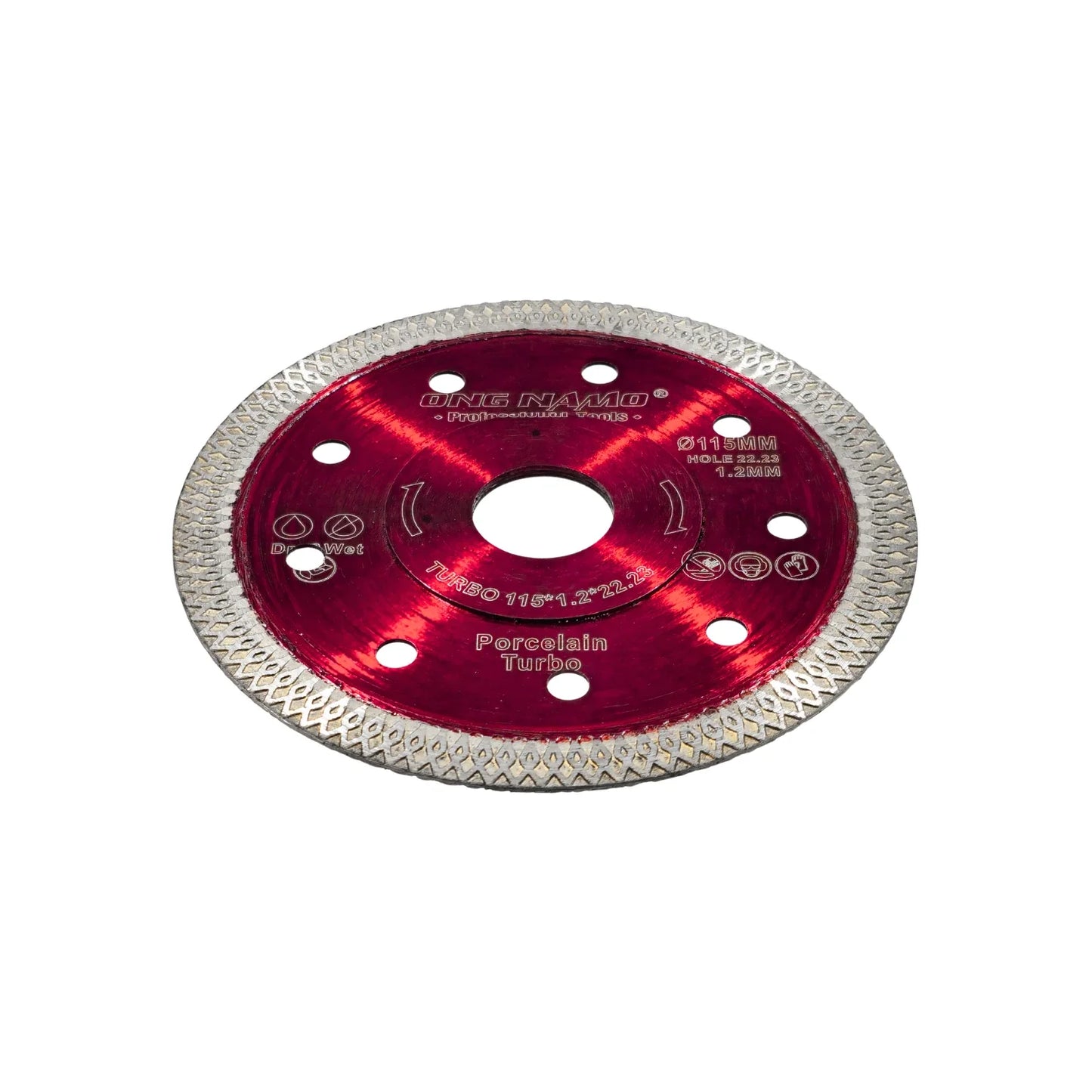 Disco 4 1/2" para porcelana Ong namo CZP666 diamantado