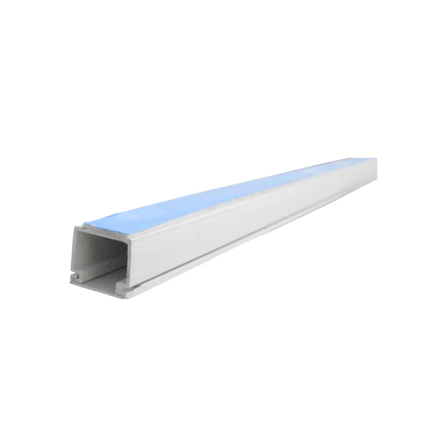 Canaleta 2 vías con adhesivo 12 mm x 21 mm x 2 m blanca 1020