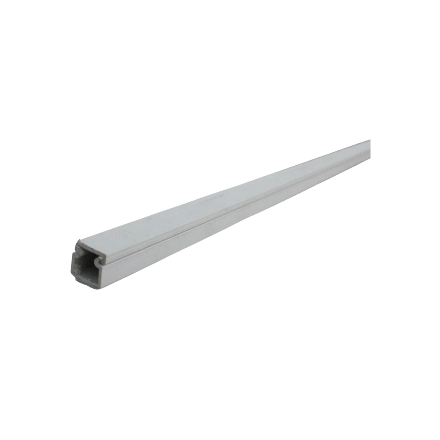 Canaleta 1 vía con adhesivo 11 mm x 12 mm x 2 m blanca 1112
