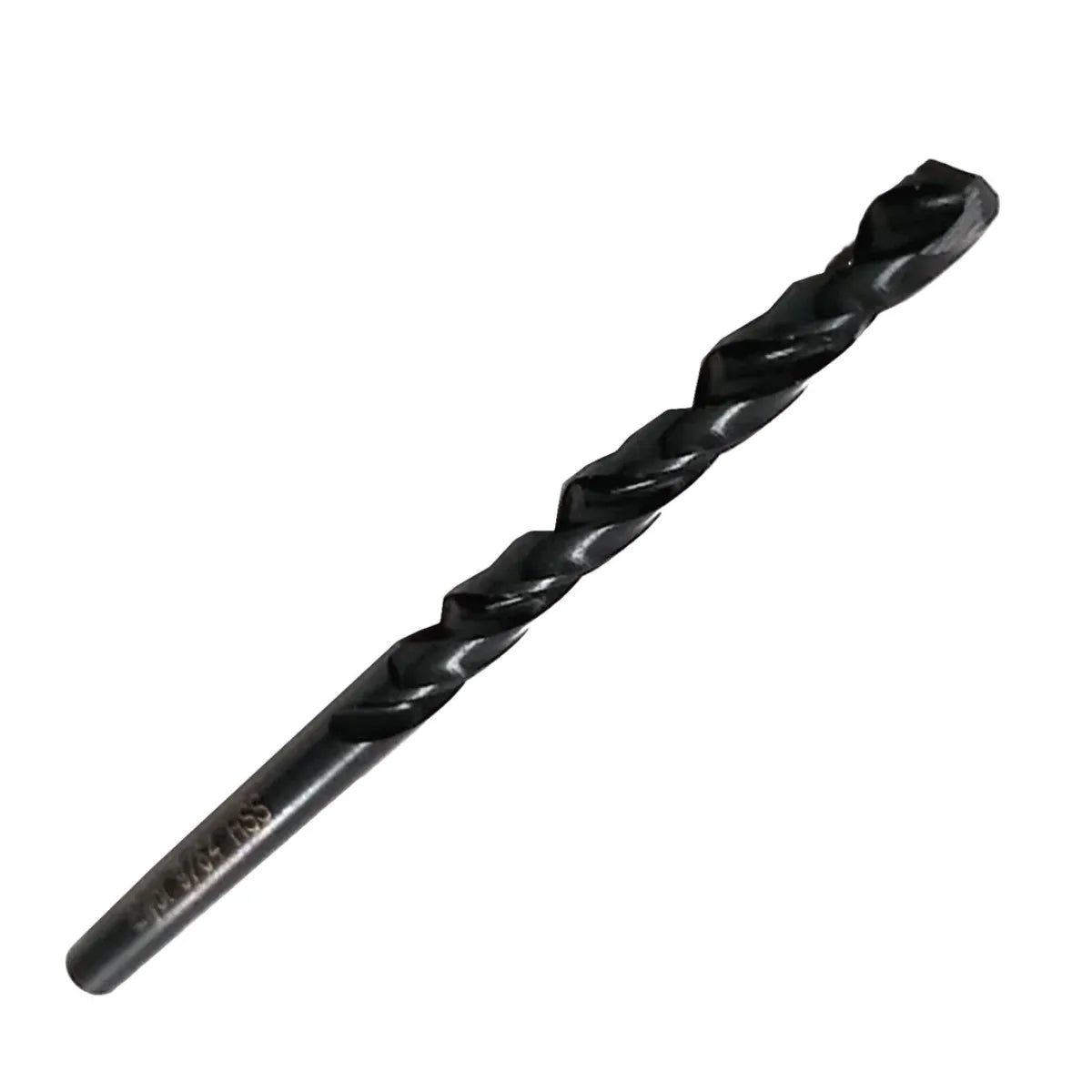 Broca helicoidal HSS 9/64" de acero rápido para taladro, perfecta para perforar metal y madera