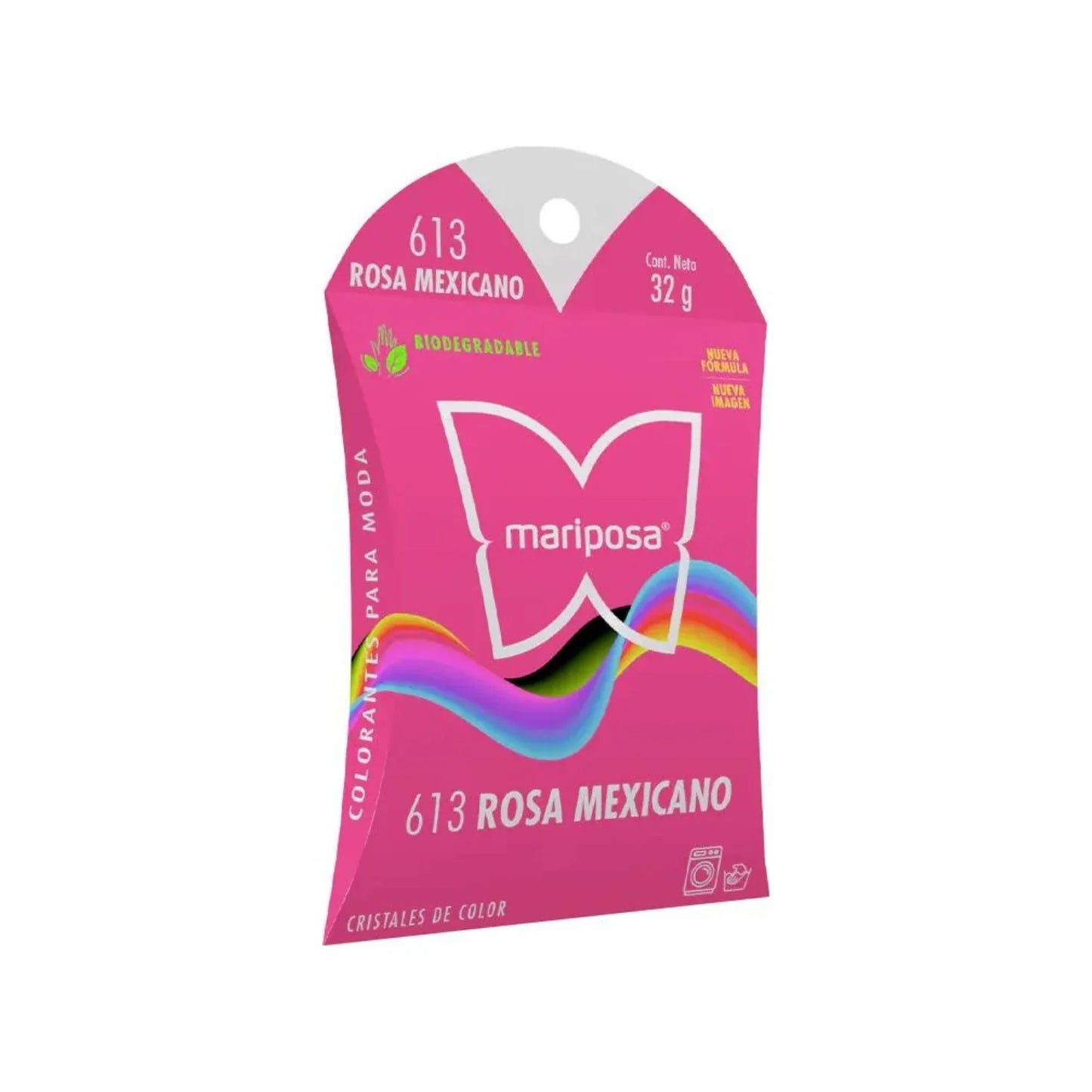 Colorante rosa mexicano cristales Mariposa 613