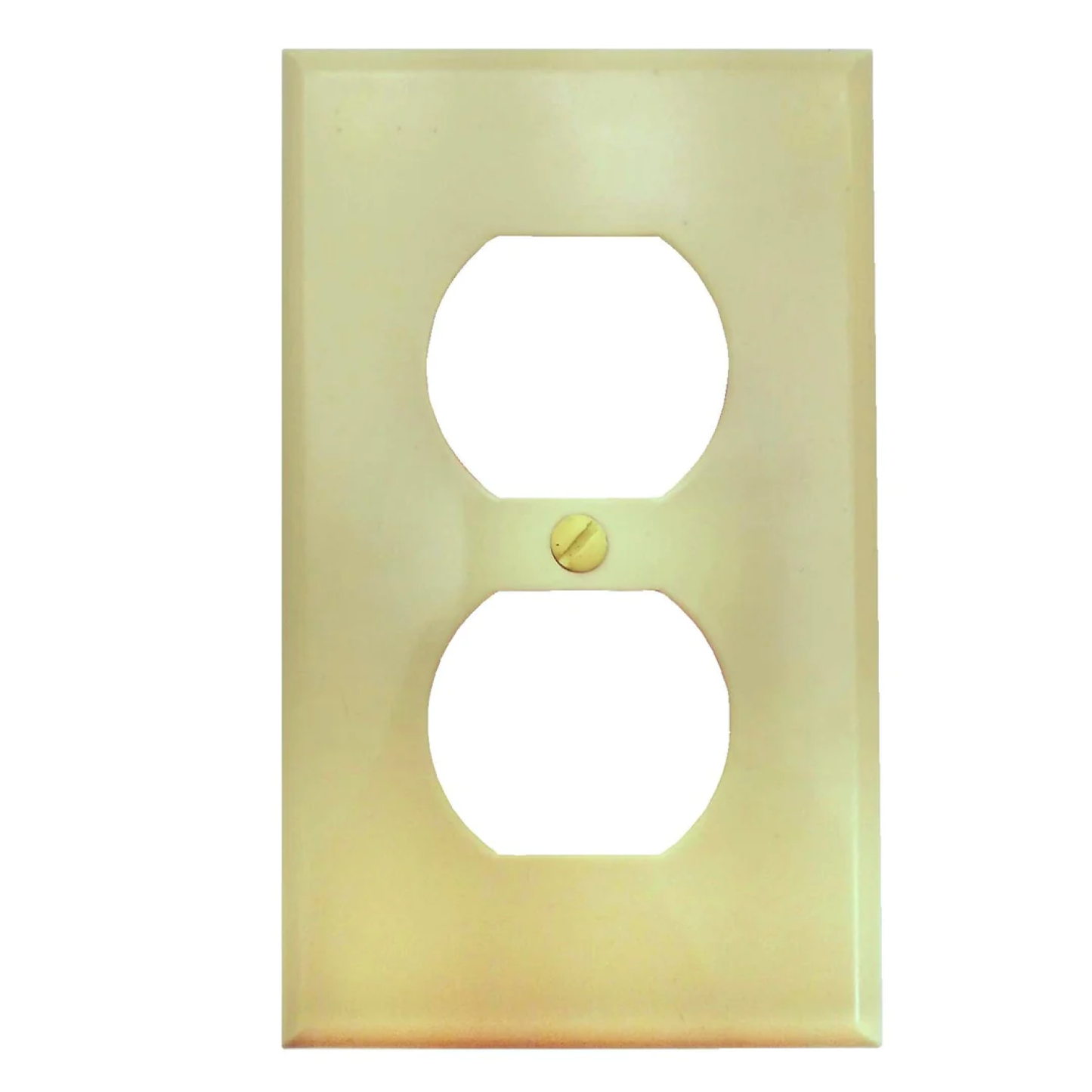 Placa dúplex marfil León FM6022M