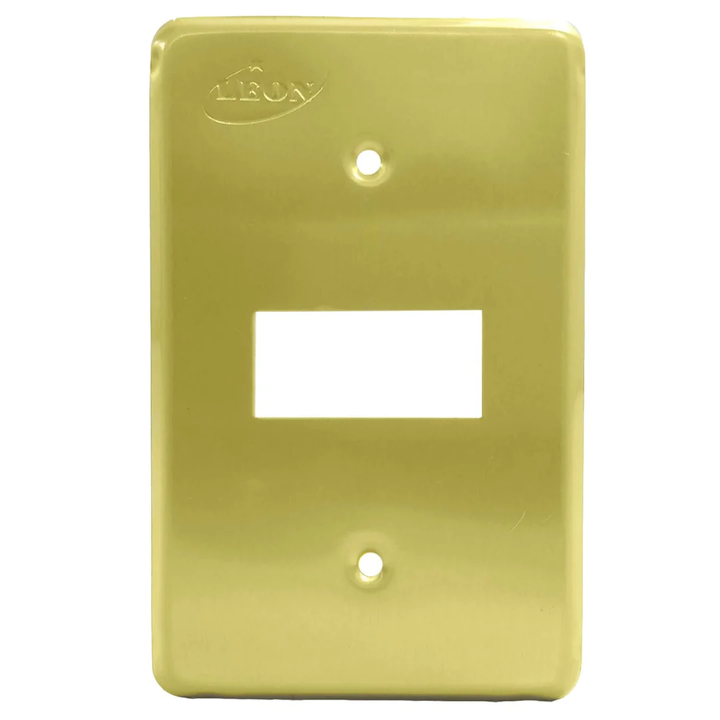 Placa 1 ventana dorada León PA01