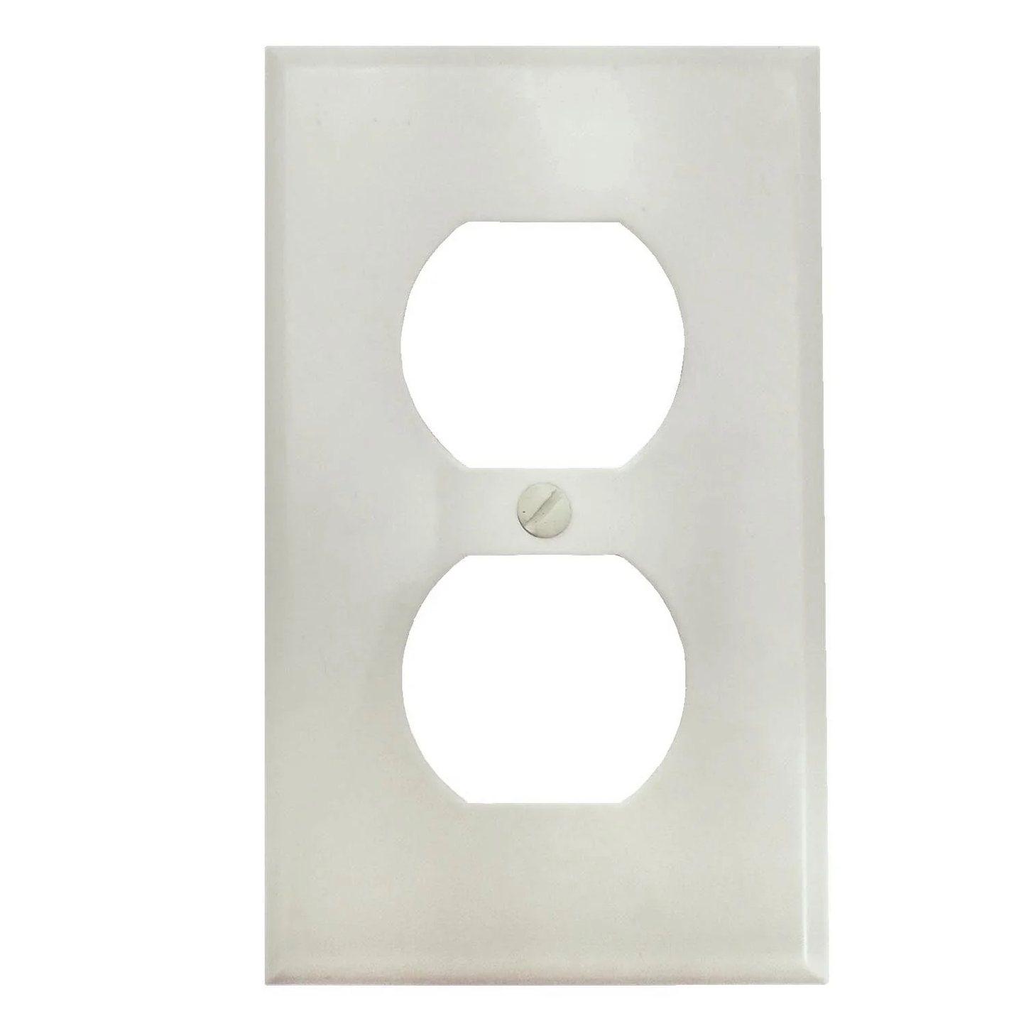 Placa dúplex blanca León FM6022B