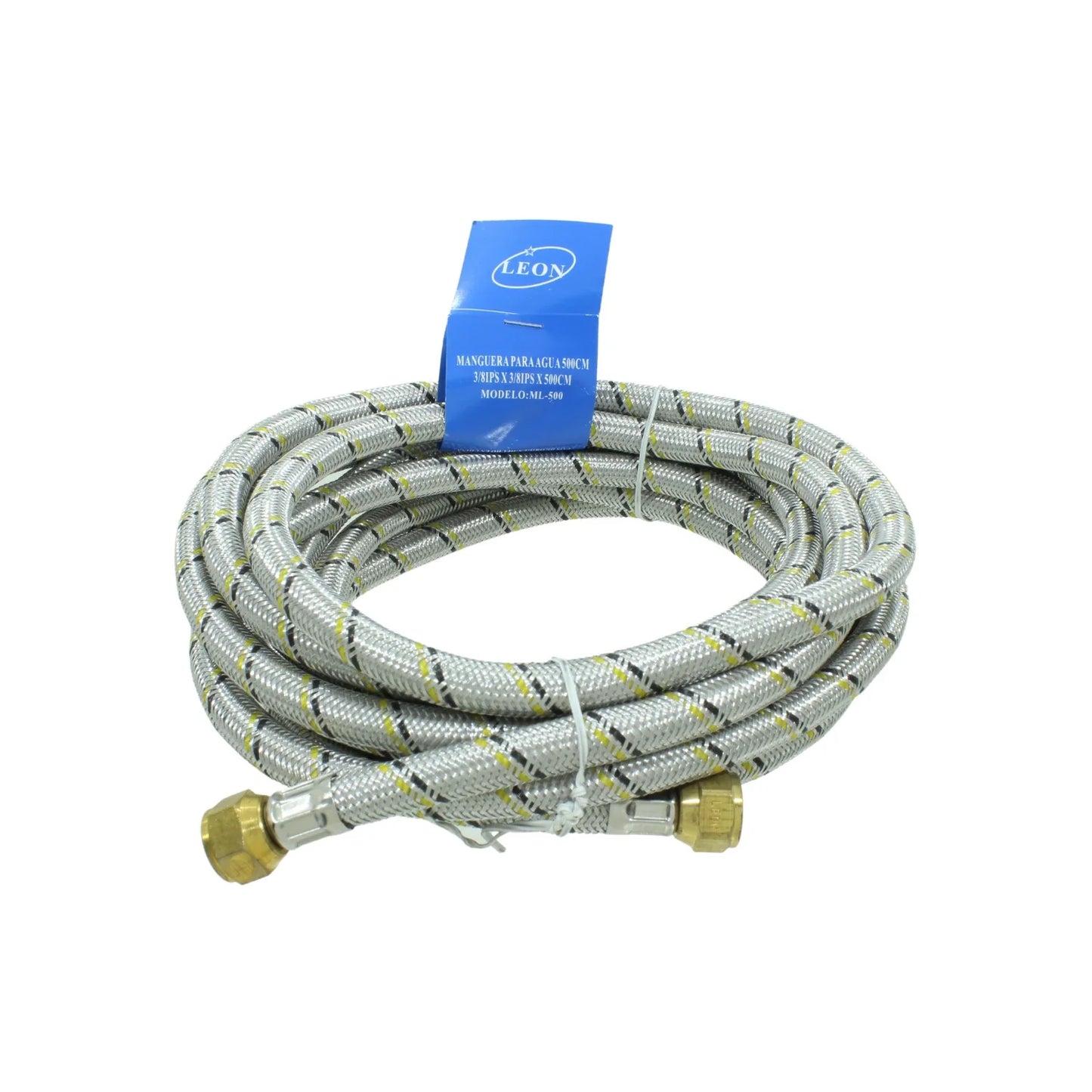 Manguera para gas 5 m metálica León ML-500