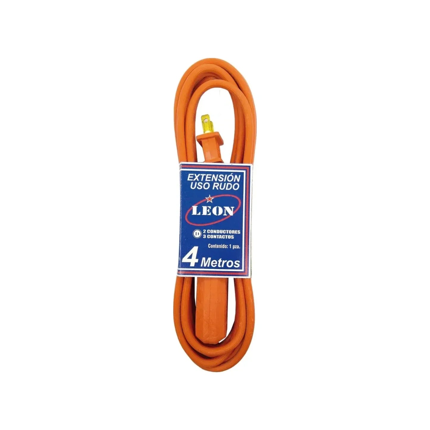 Extensión uso rudo 4 metros naranja León