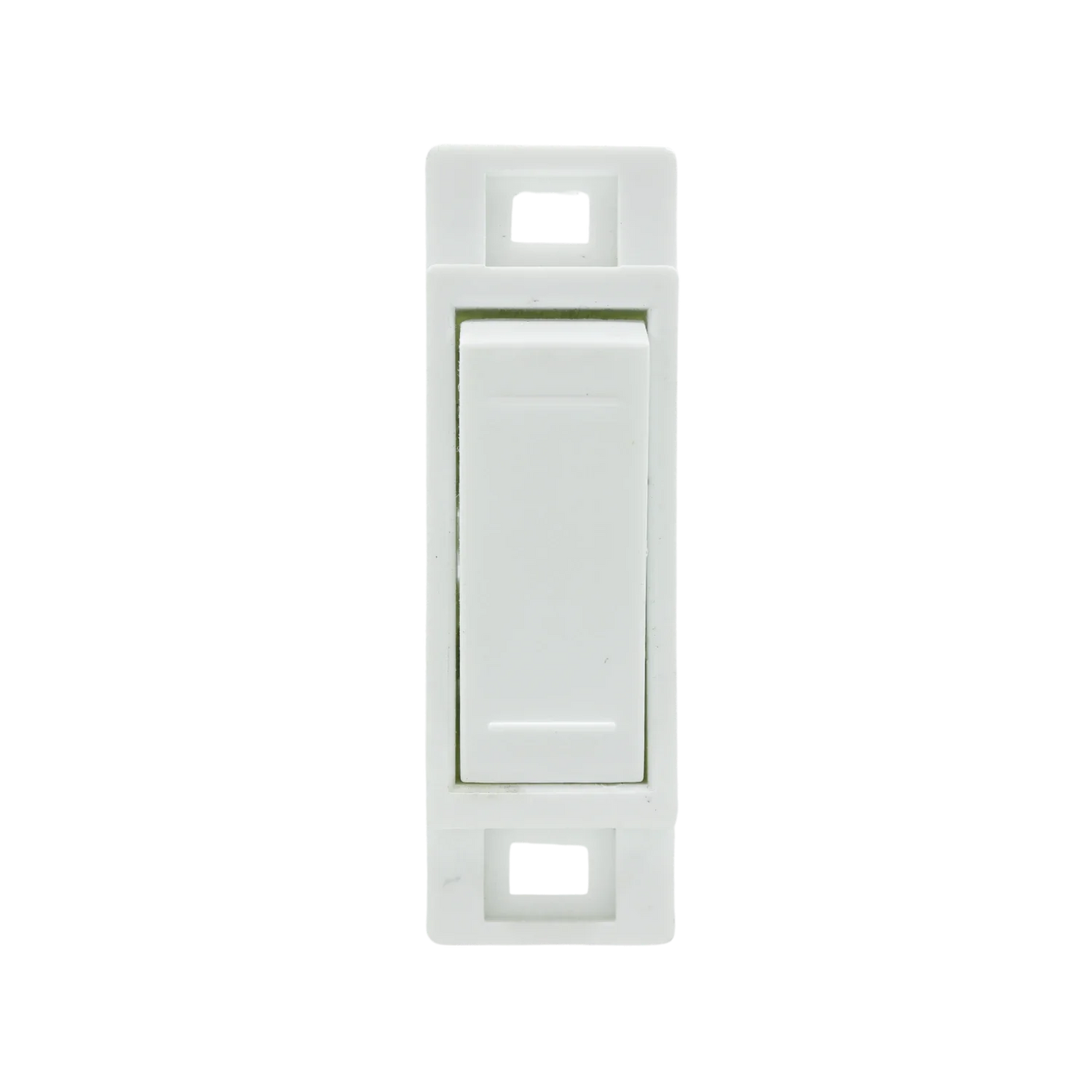 Apagador de escalera blanco con muelas León L-A24-B
