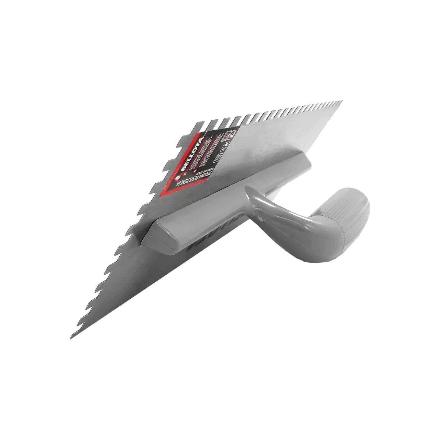 Llana de diente cuadrado 1/4" mango de plástico Bellota 750877