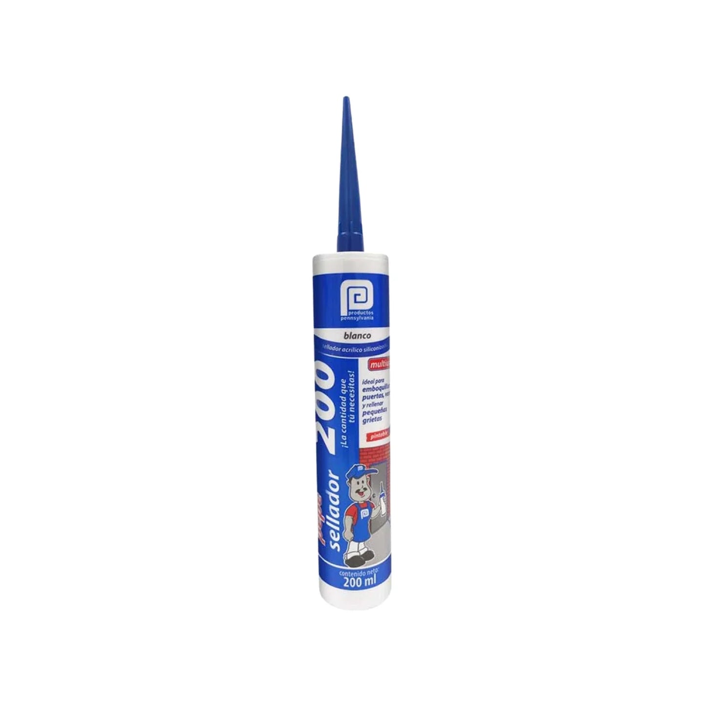 Sellador acrílico blanco 200 ml Pennsylvania pepe SAC6B191