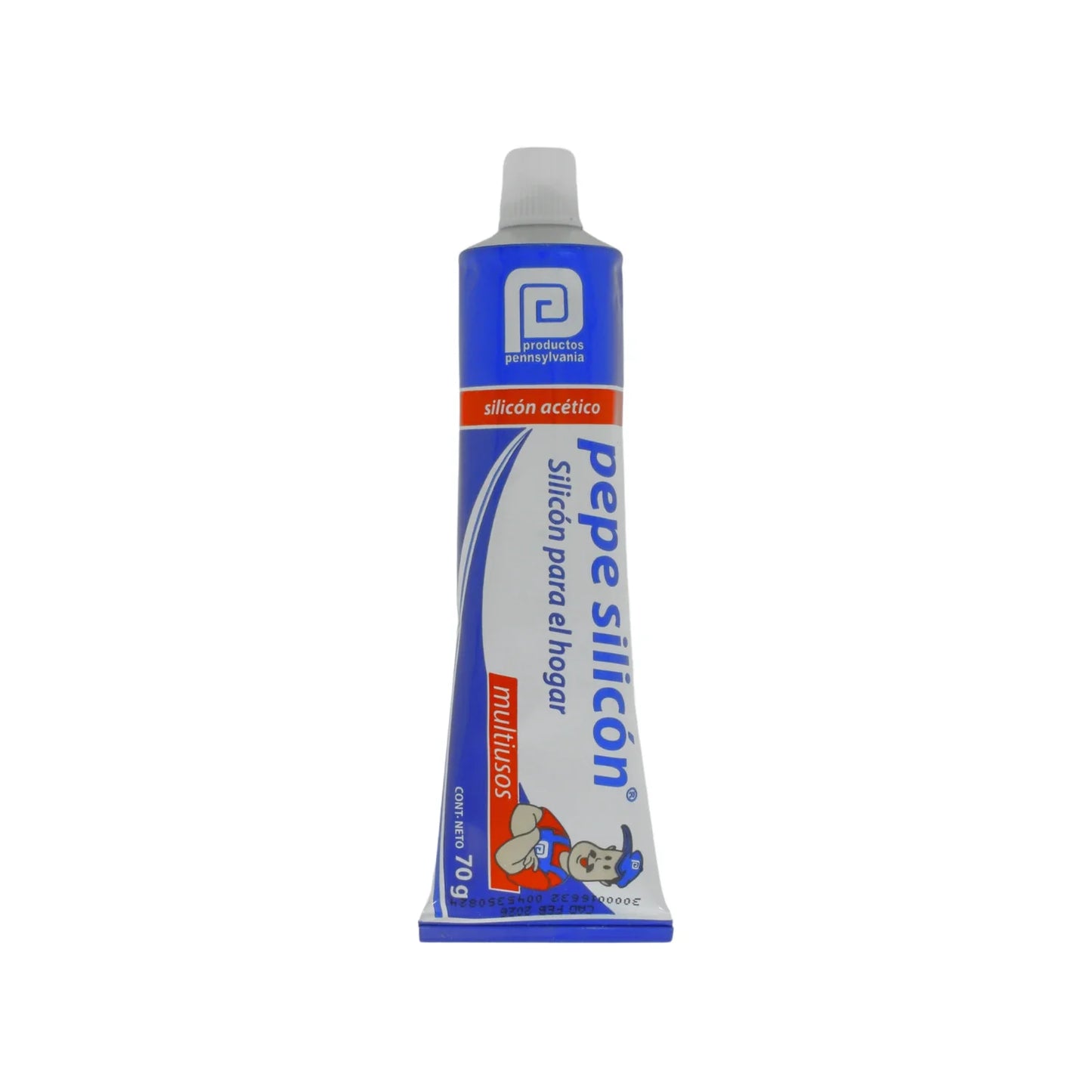 Silicon transparente 70 gr uso general Pepe 3SSI00985