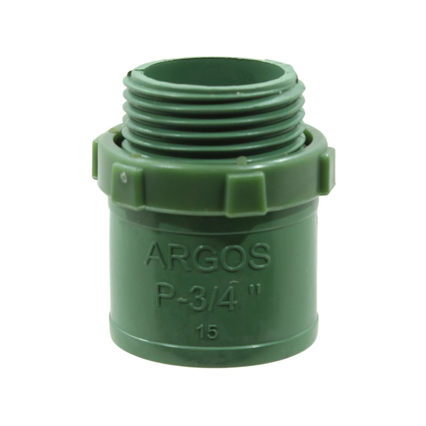 Conector conduit PVC 3/4" (19 mm) pesado Santul 3507