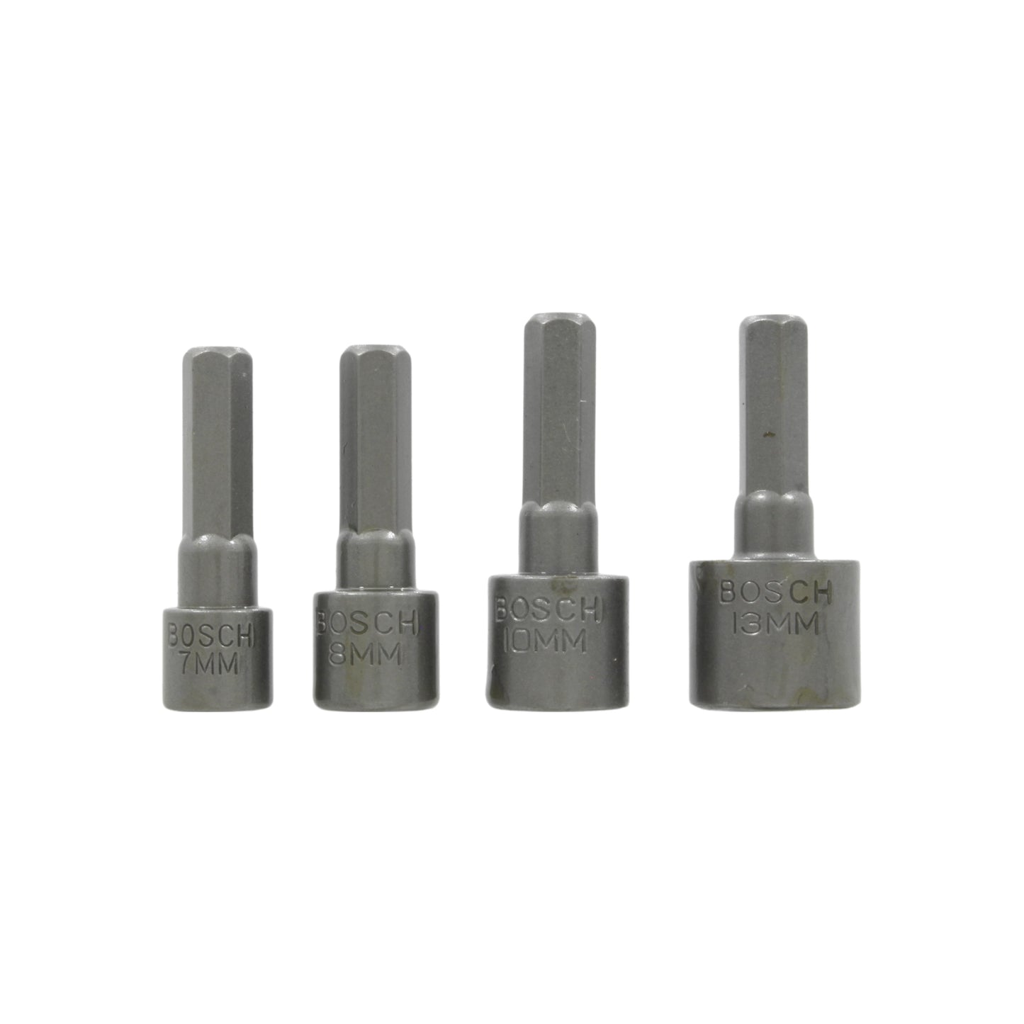 Juego de dados hexagonales 1/4" 4 piezas Bosch 2609255904