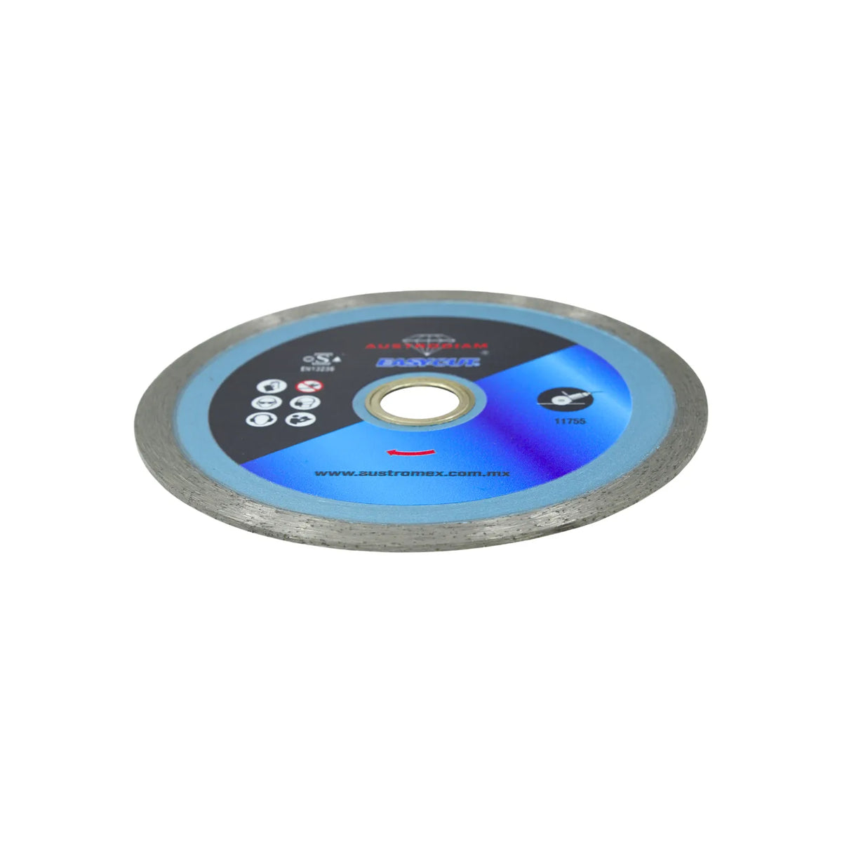 Disco de diamante continuo Austrodiam Easycut para corte preciso de azulejo y cerámica