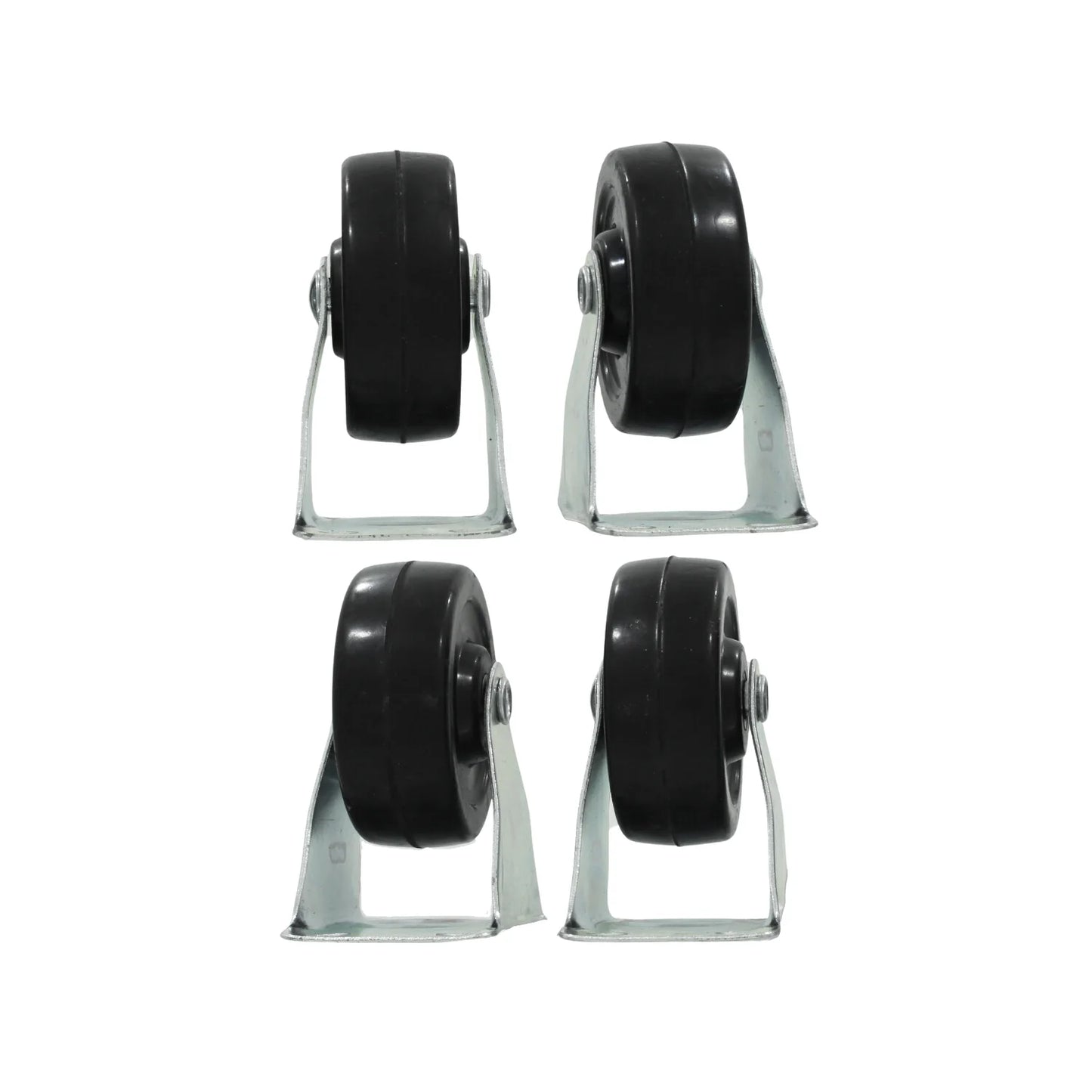 Rodaja placa fija 3" caja con 4 piezas Adir 9137