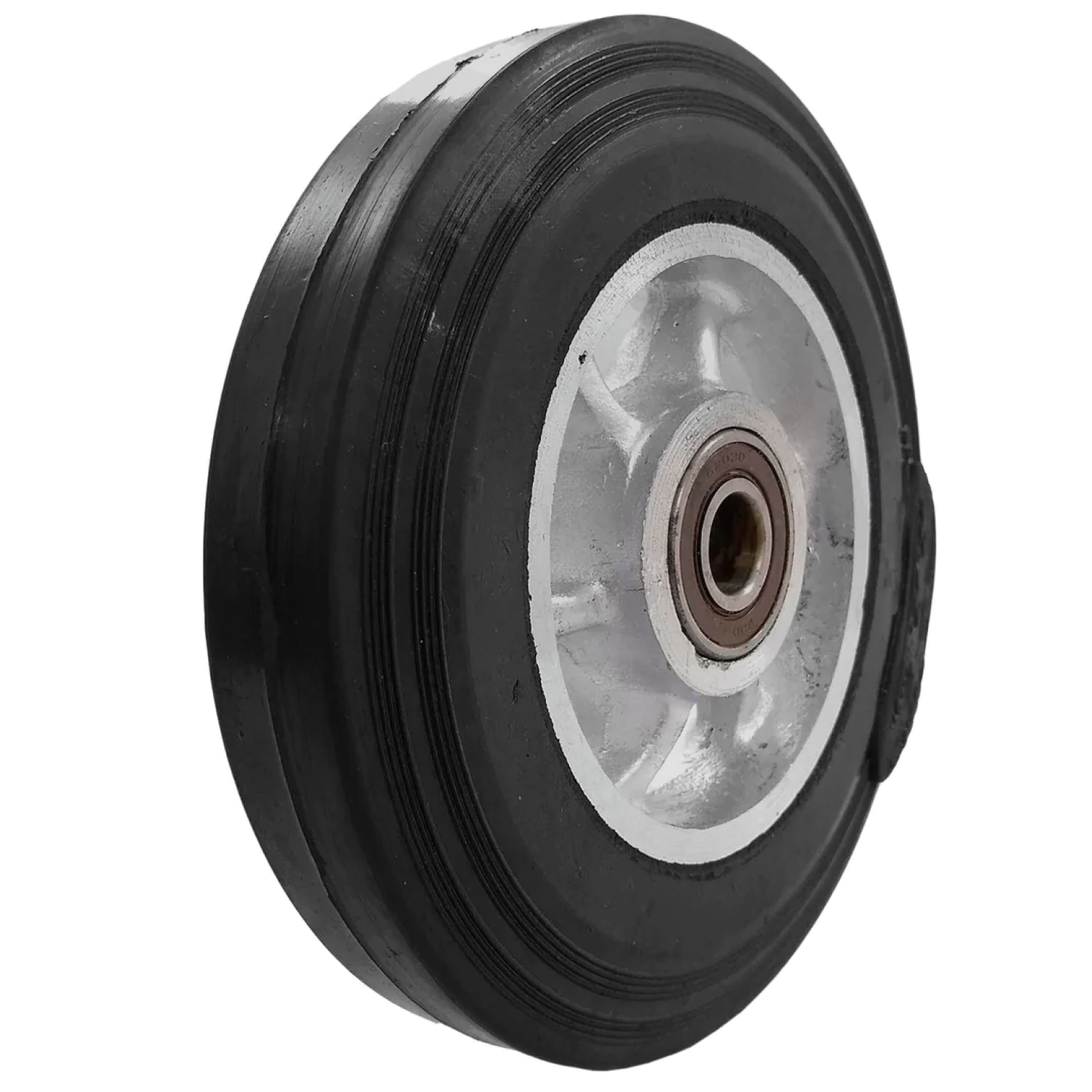 Rueda para diablo 7" con rin de rayos tipo franche Huajucar