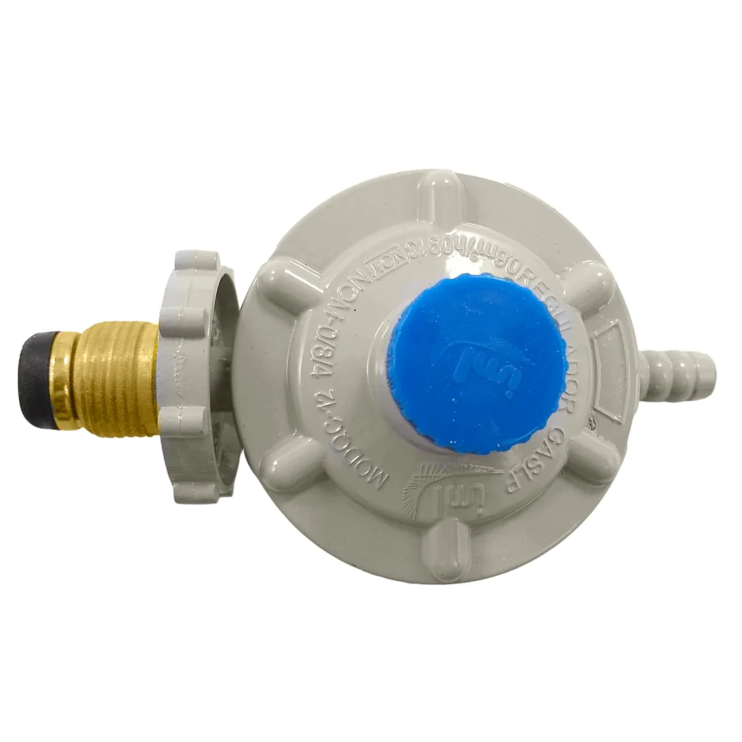 Regulador de gas con maneral y espiga baja presión Magaña QC12