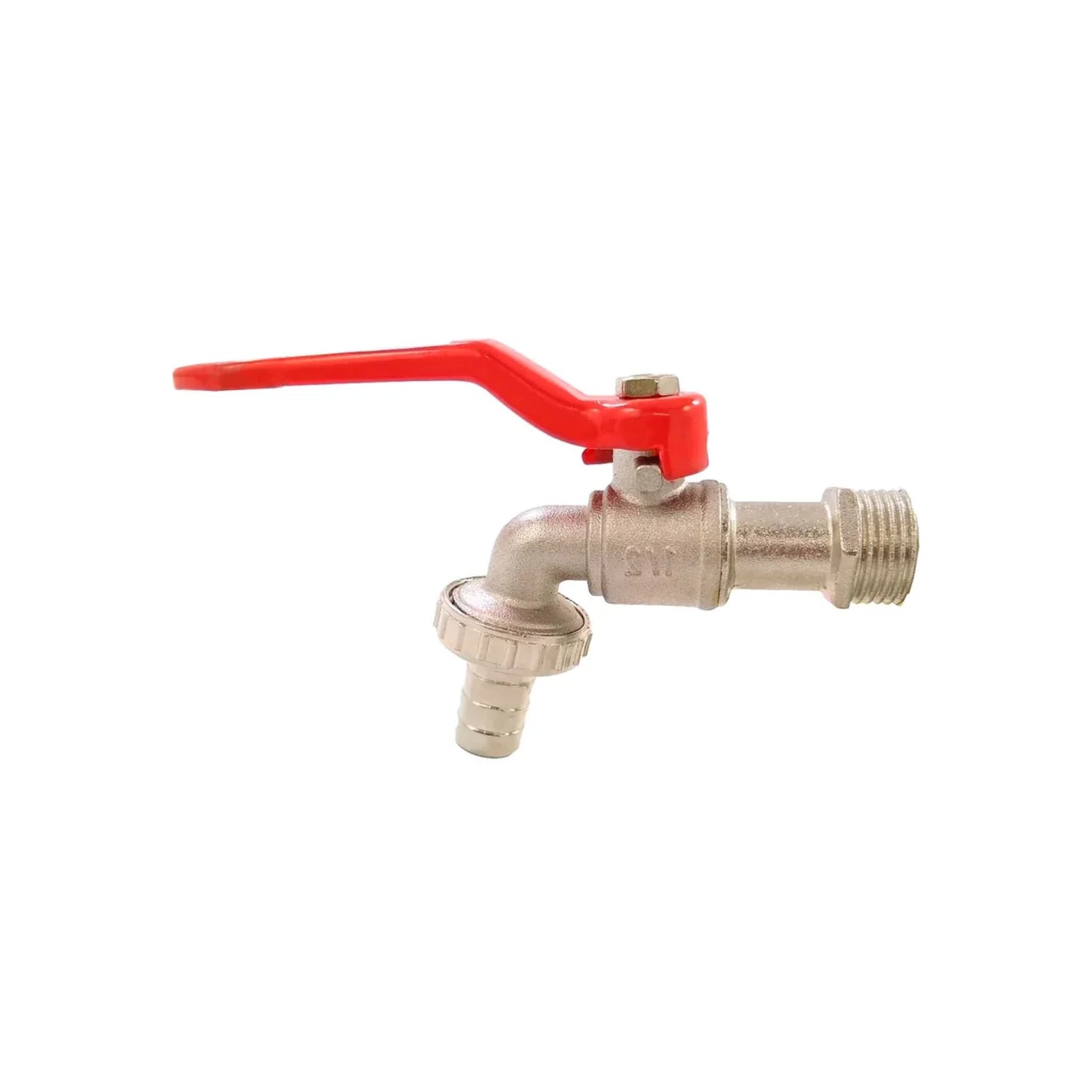 Llave de jardín 1/2" niquelada Magaña PG304A