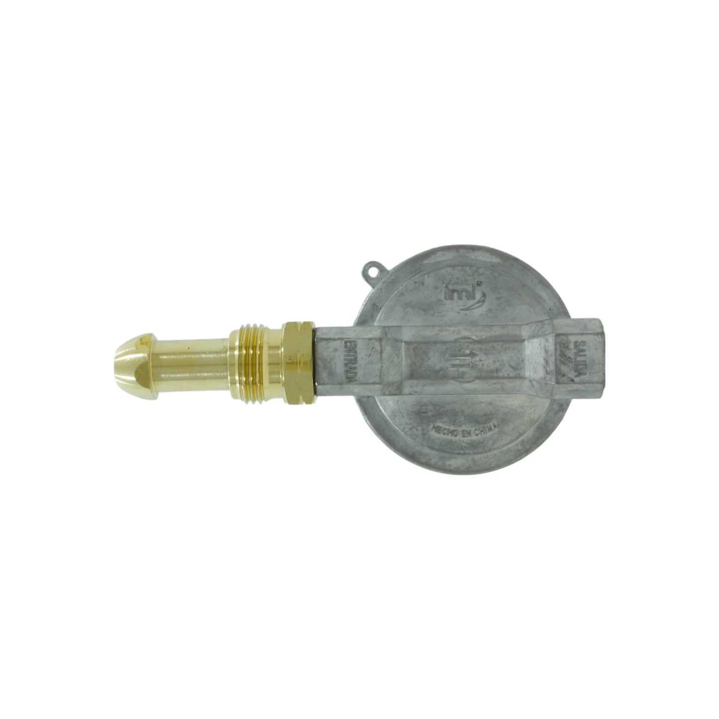 Regulador de gas alta presión con punta/tuerca izquierda Iml QC-19B
