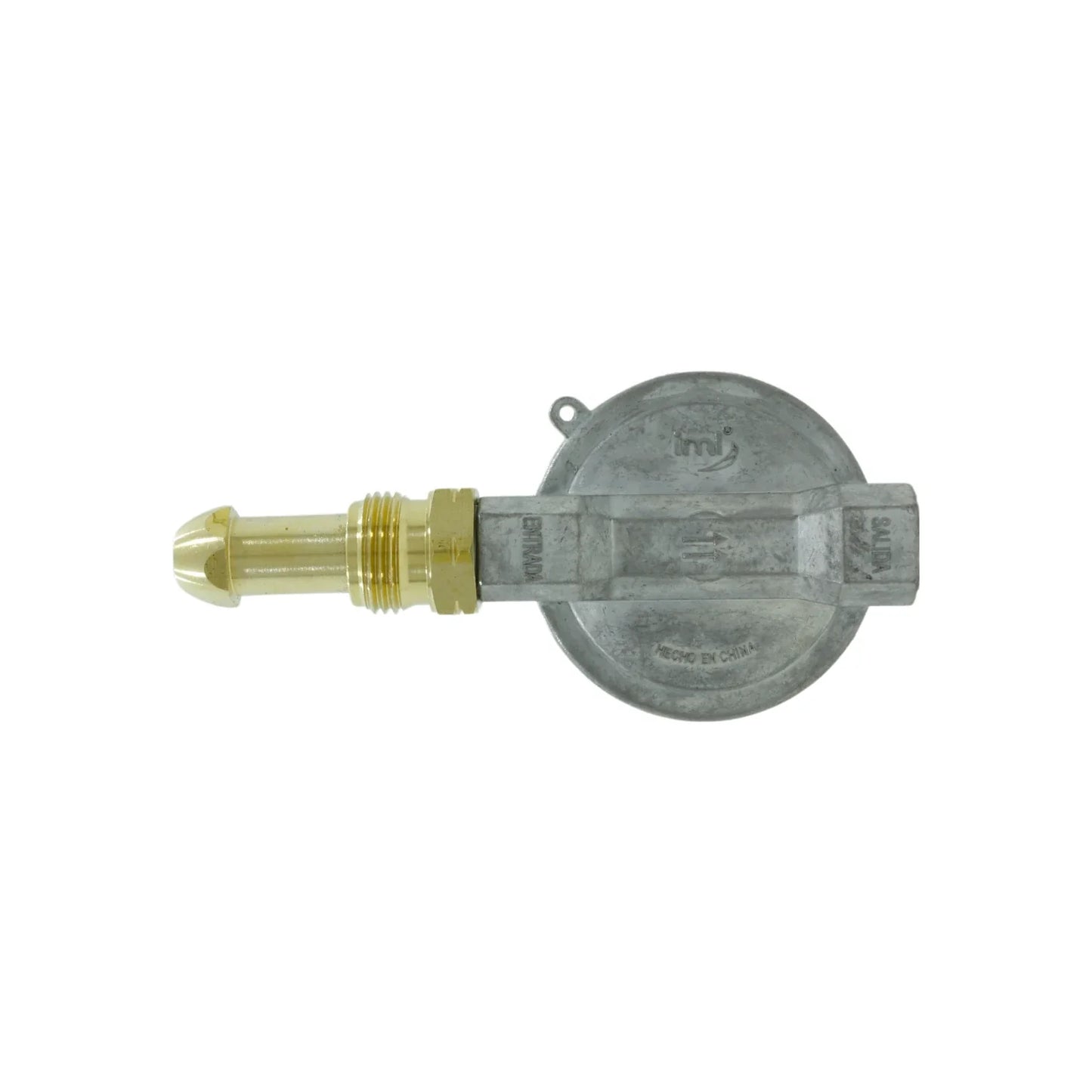 Regulador de gas alta presión con punta/tuerca izquierda Iml QC-19B