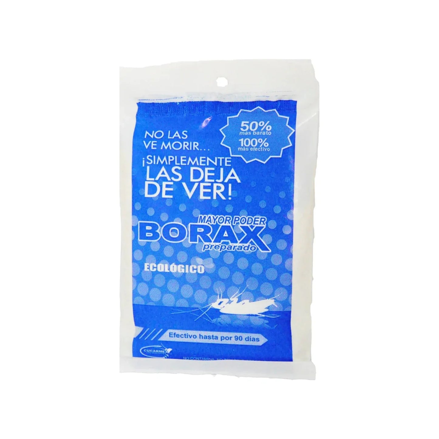 Cucarachicida en polvo 90 g azul Bórax