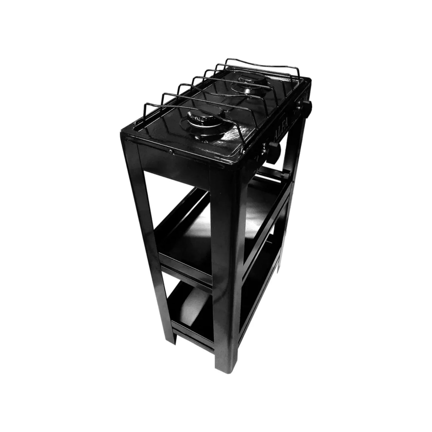 Estufa 2 quemadores con gabinete Alfa 403