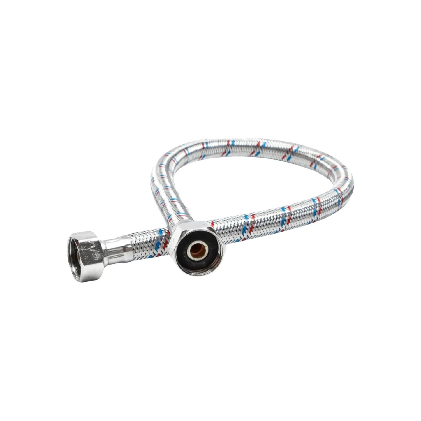 Manguera para fregadero 55 cm metálica Prax 189563