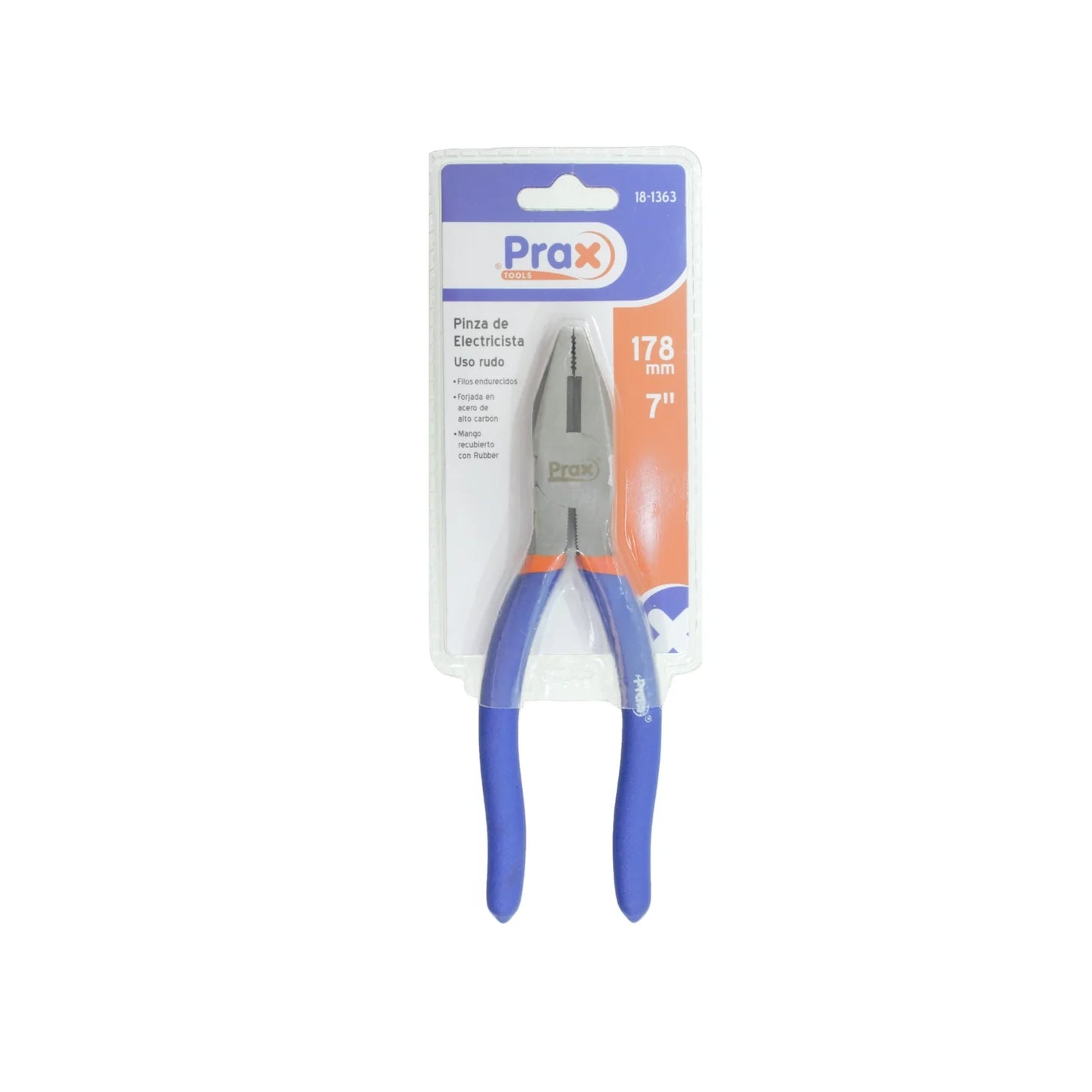 Pinza de electricista 7" Prax 181363
