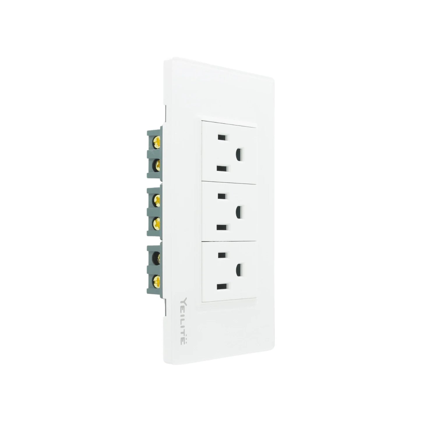 Placa 3 contacto cristal Yeilite 921537 sicilia