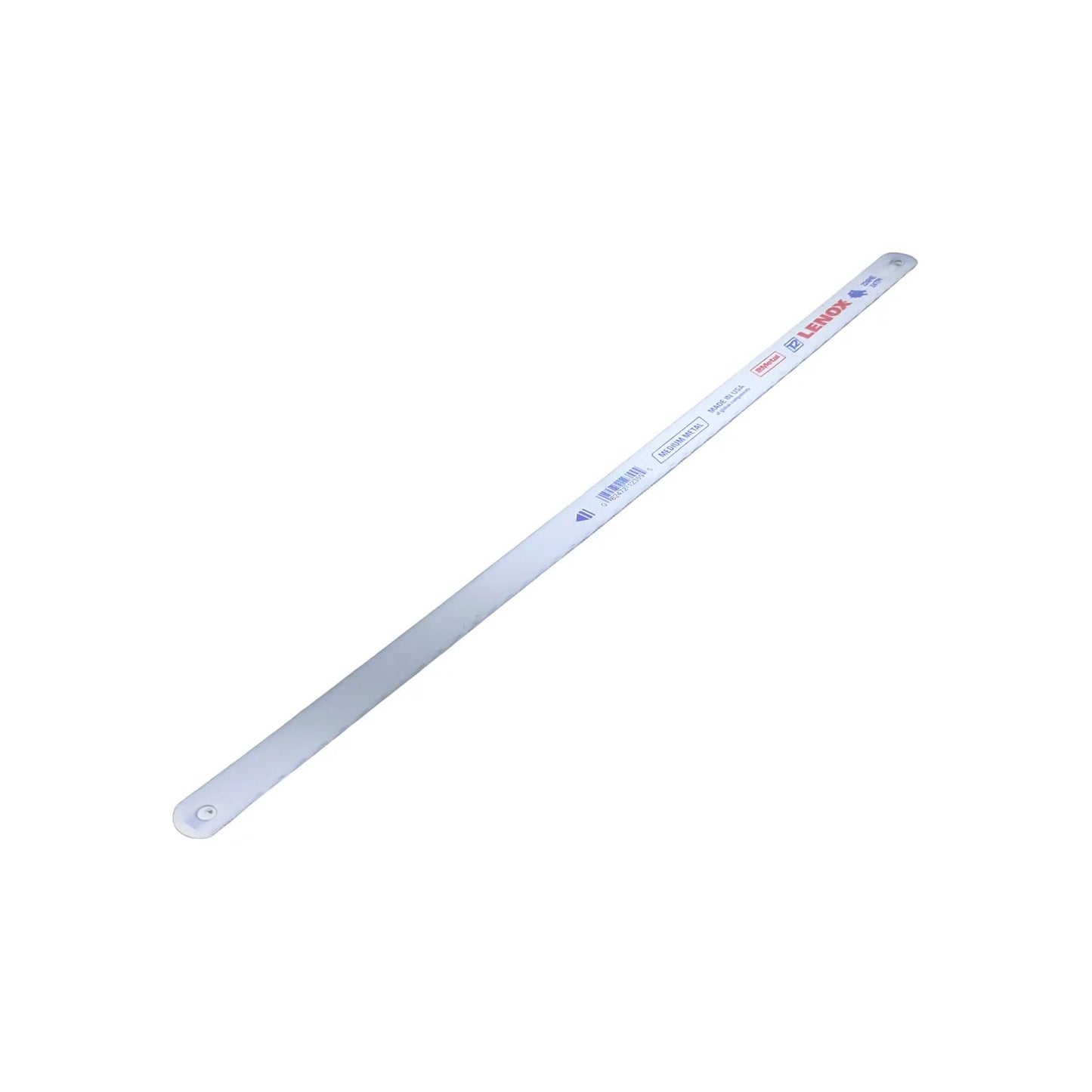 Segueta bimetálica Lenox 24 DPP para corte de metal, uso medio, plateada
