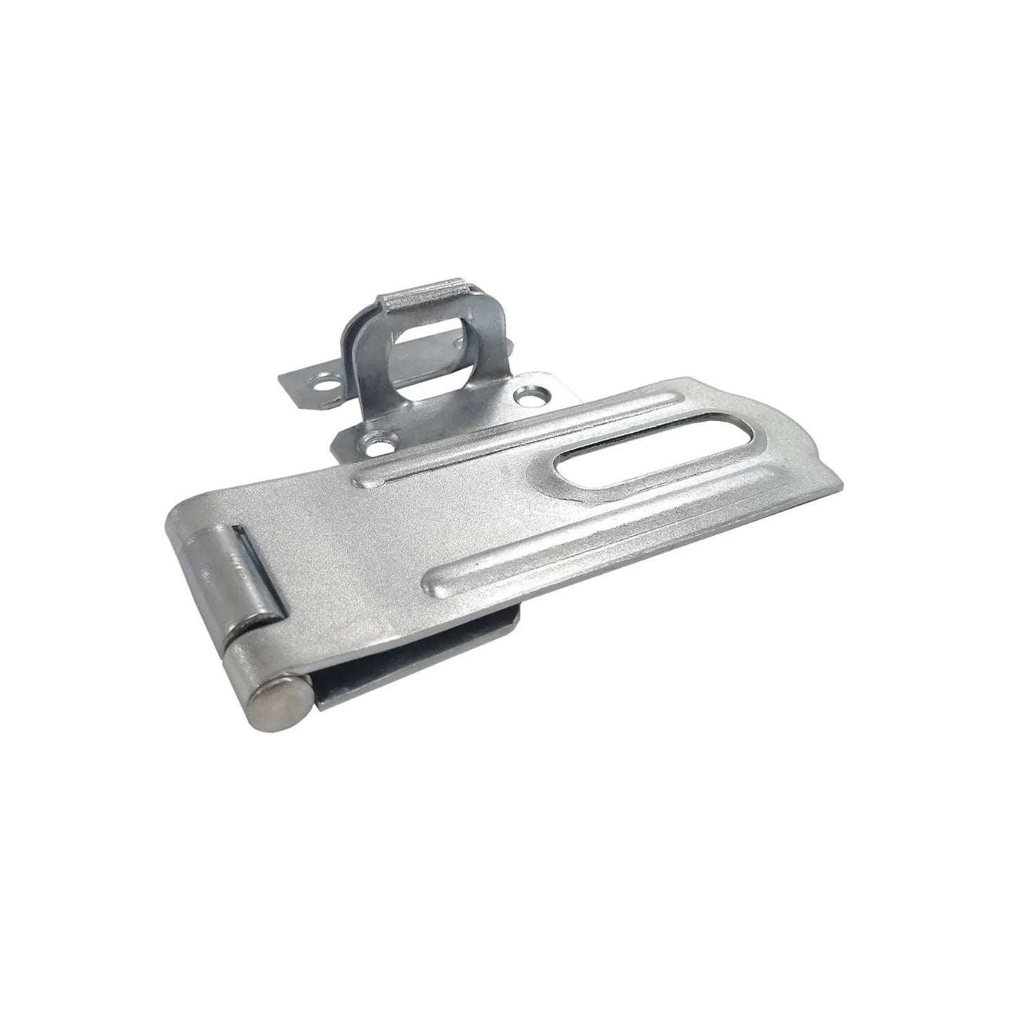 Porta candado metálico galvanizado de 89mm para seguridad en puertas y cajas