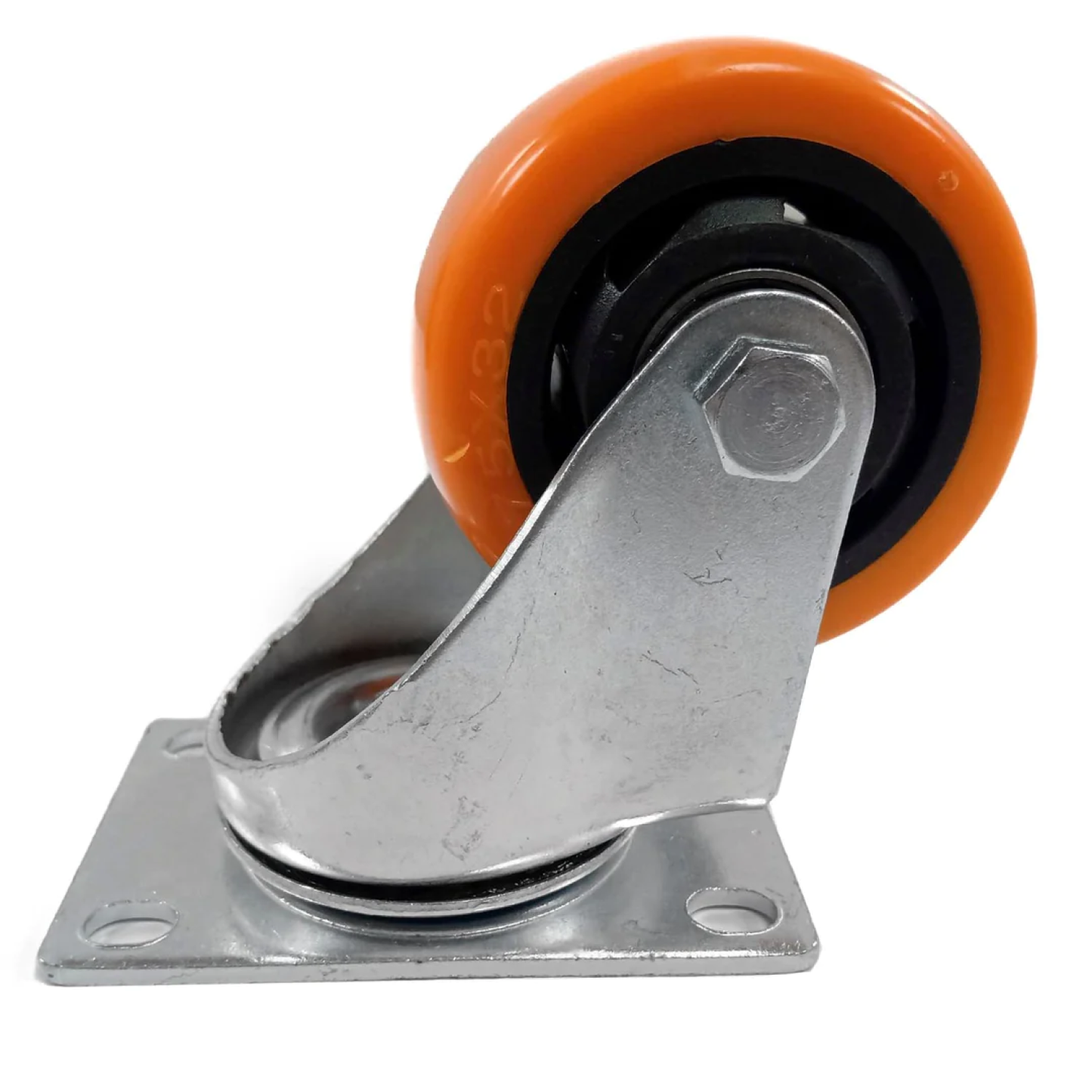 Rodaja giratoria 3" naranja Maincraft M1213