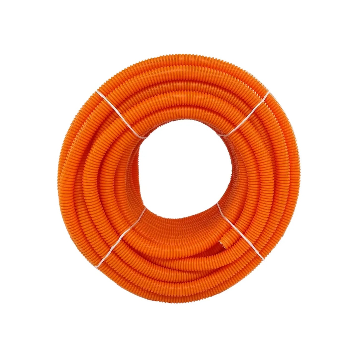 Poliducto flexible corrugado naranja en rollo para instalaciones eléctricas
