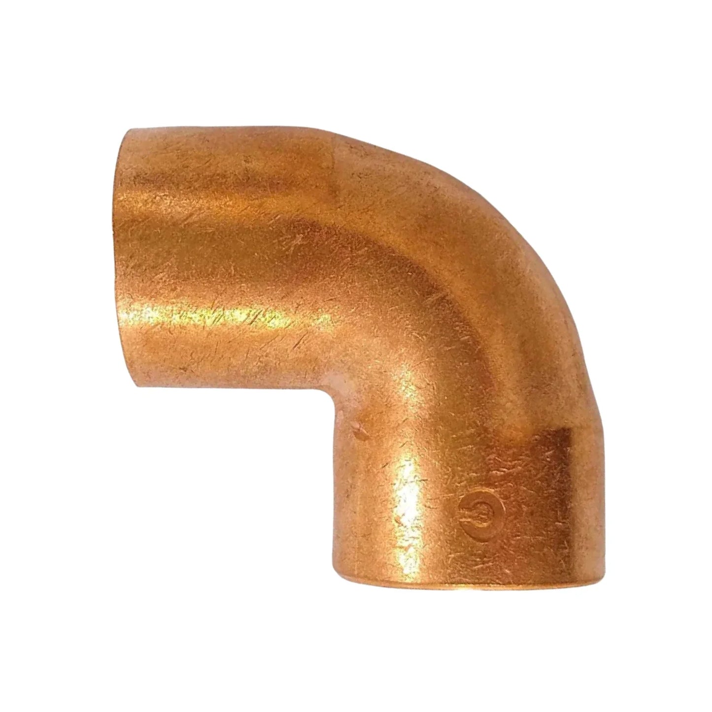 Codo cobre soldable 3/4" (19 mm)x90° Aleamex ICN-20719