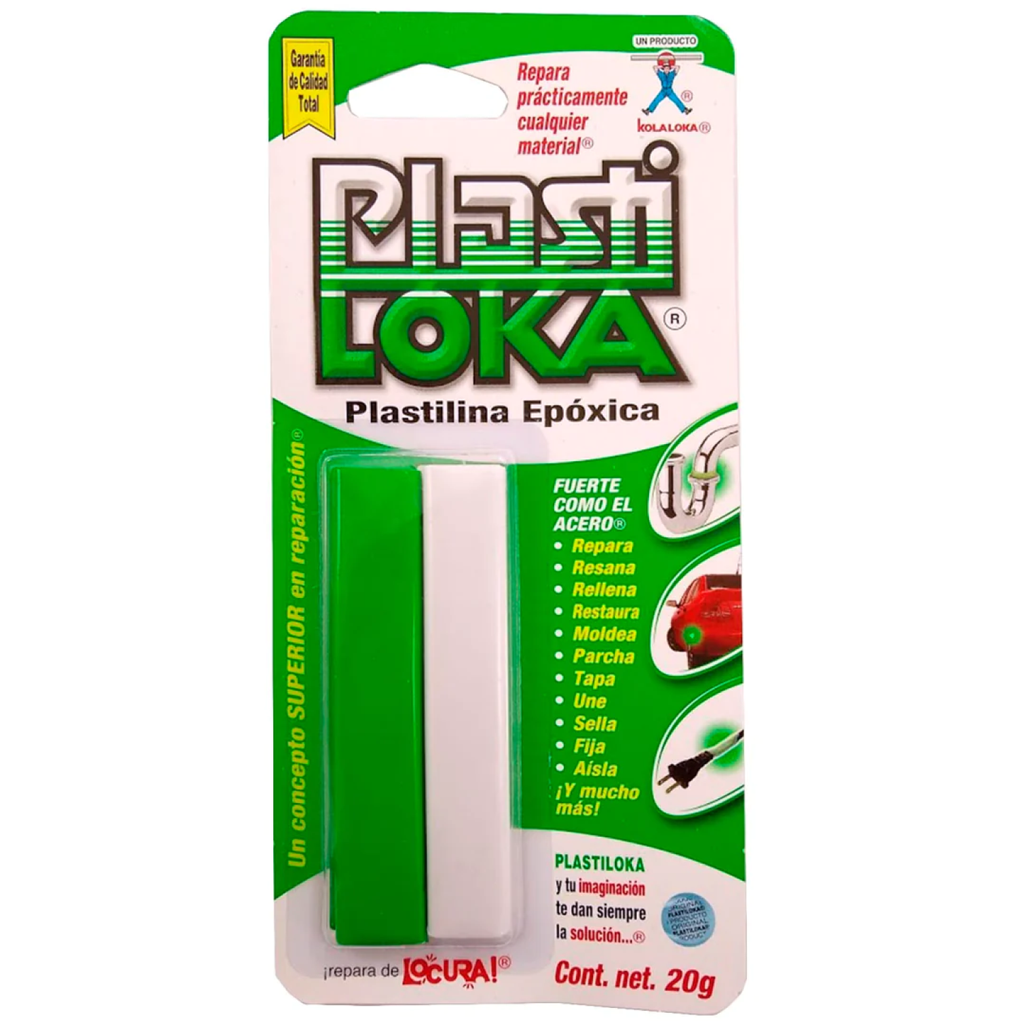 Plasty loka 20 g plastilina epóxica