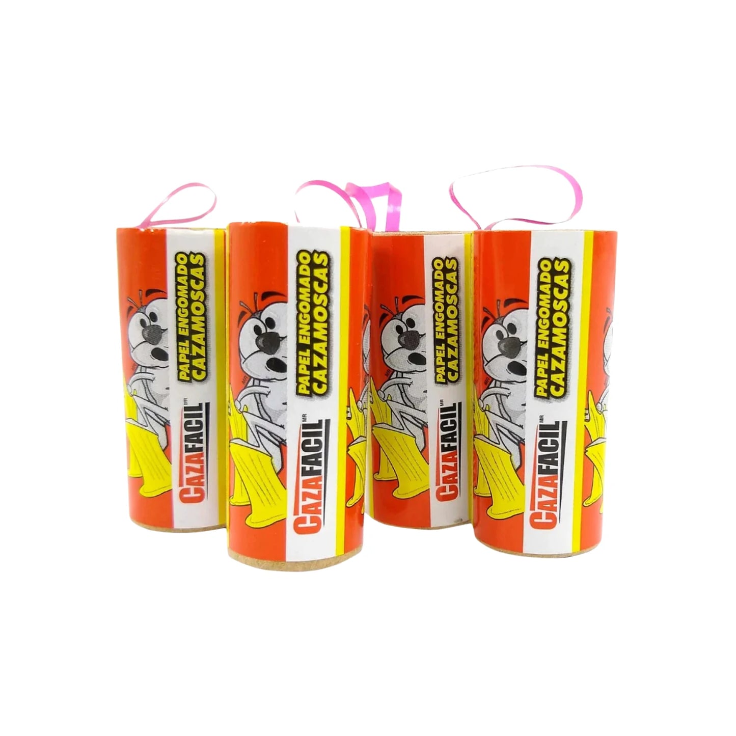 Trampa para moscas 4 piezas Cazafacil