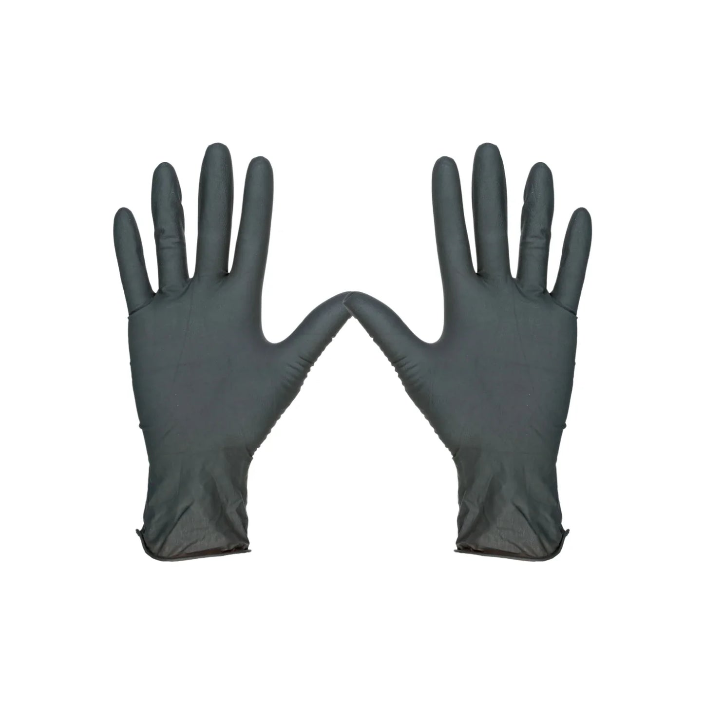 Guante de hule #8 negro Durtex