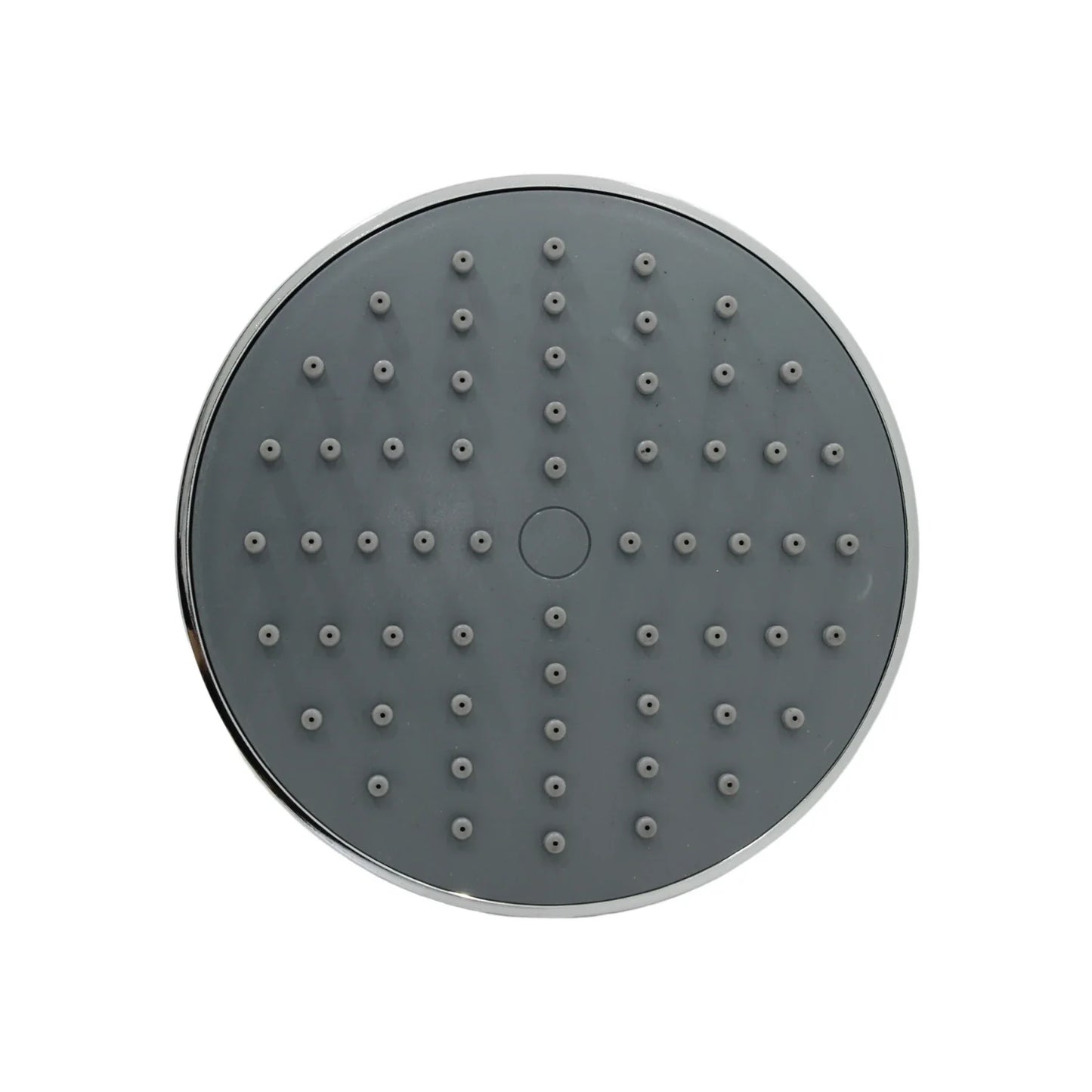 Regadera redonda 6" ABS gris Genflux RD327PL6