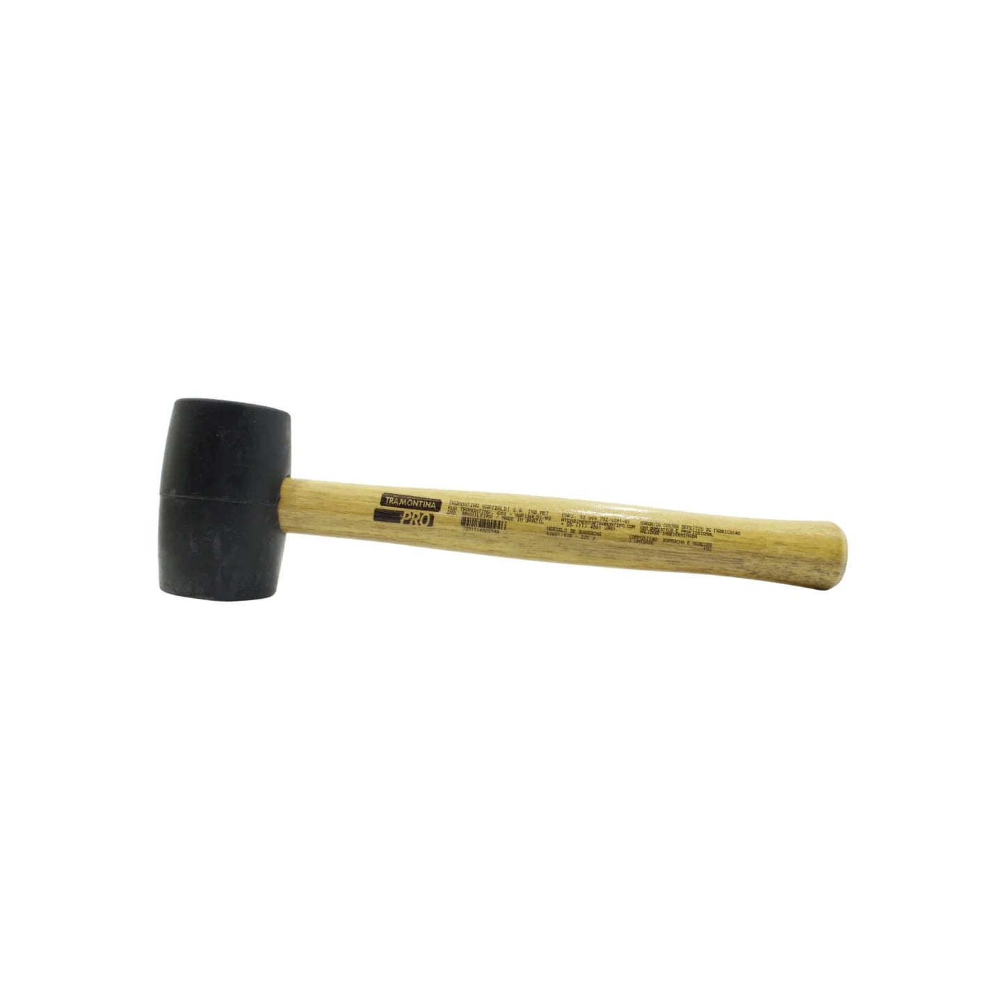 Mazo de goma 8 oz negro Tramontina 40681/008