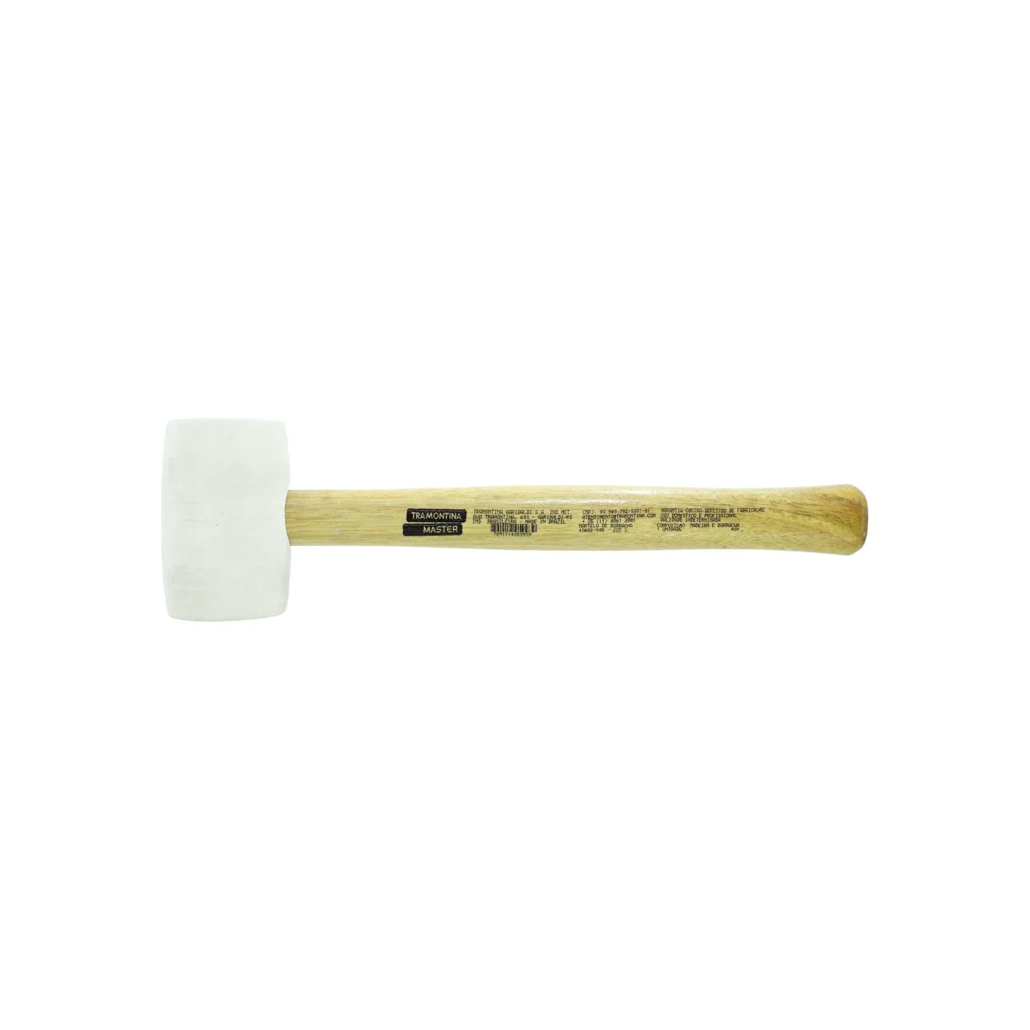 Mazo de goma 8 oz blanco Tramontina 40682/008