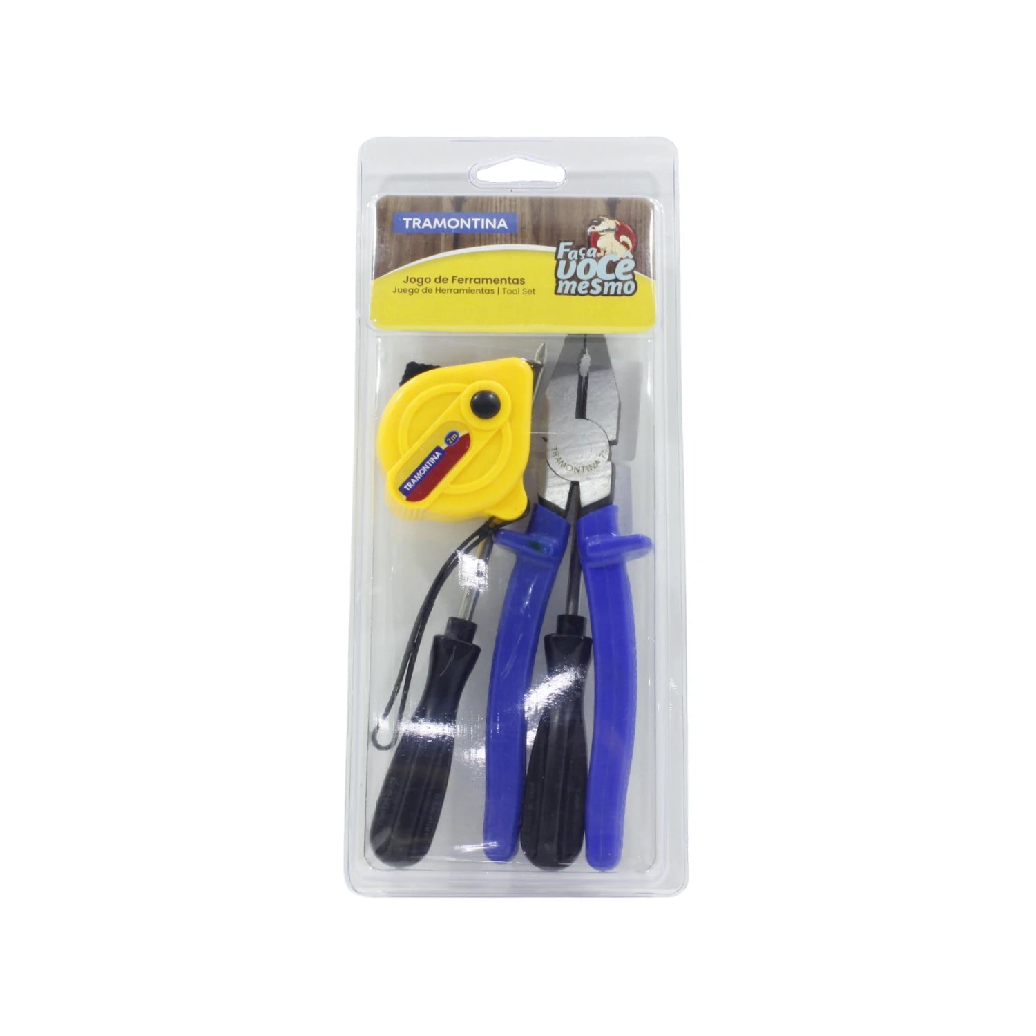 Juego de herramientas 4 piezas Tramontina 43408/112 - DER TOOLS
