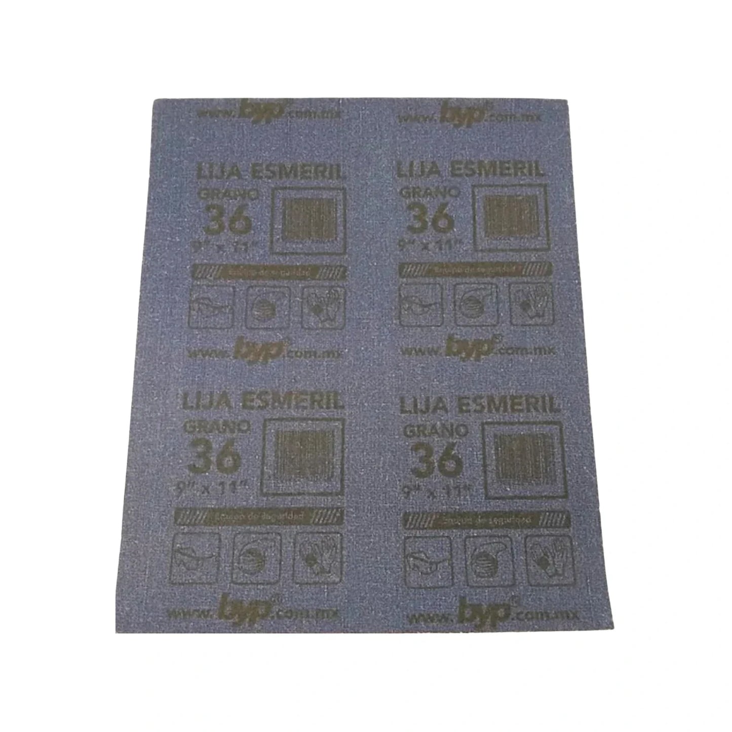Lija de esmeril grano 36 Byp LEG36