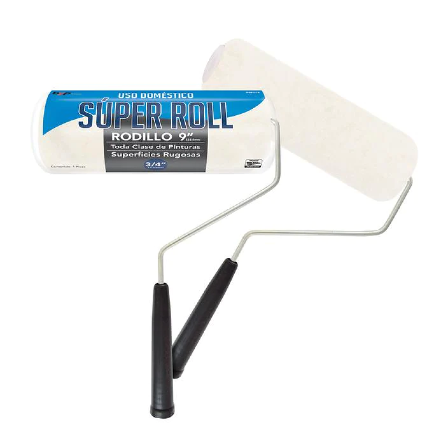 Rodillo 9"x3/4" superficies rugosas super roll Byp RMR75