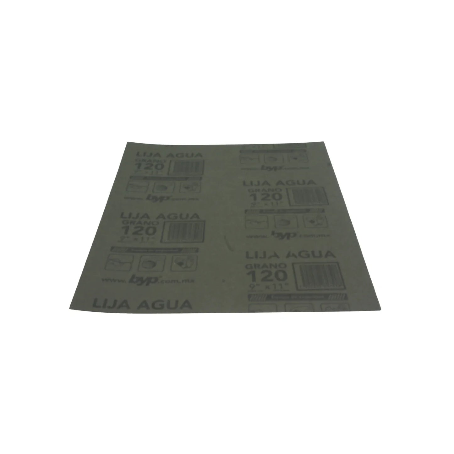 Lija de agua grano 120 Byp LAG120