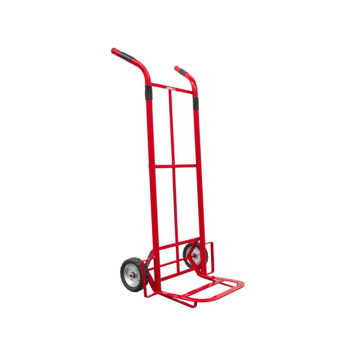 Diablo de carga Jolmar-3 rojo junior, 95 kg, para mover materiales.