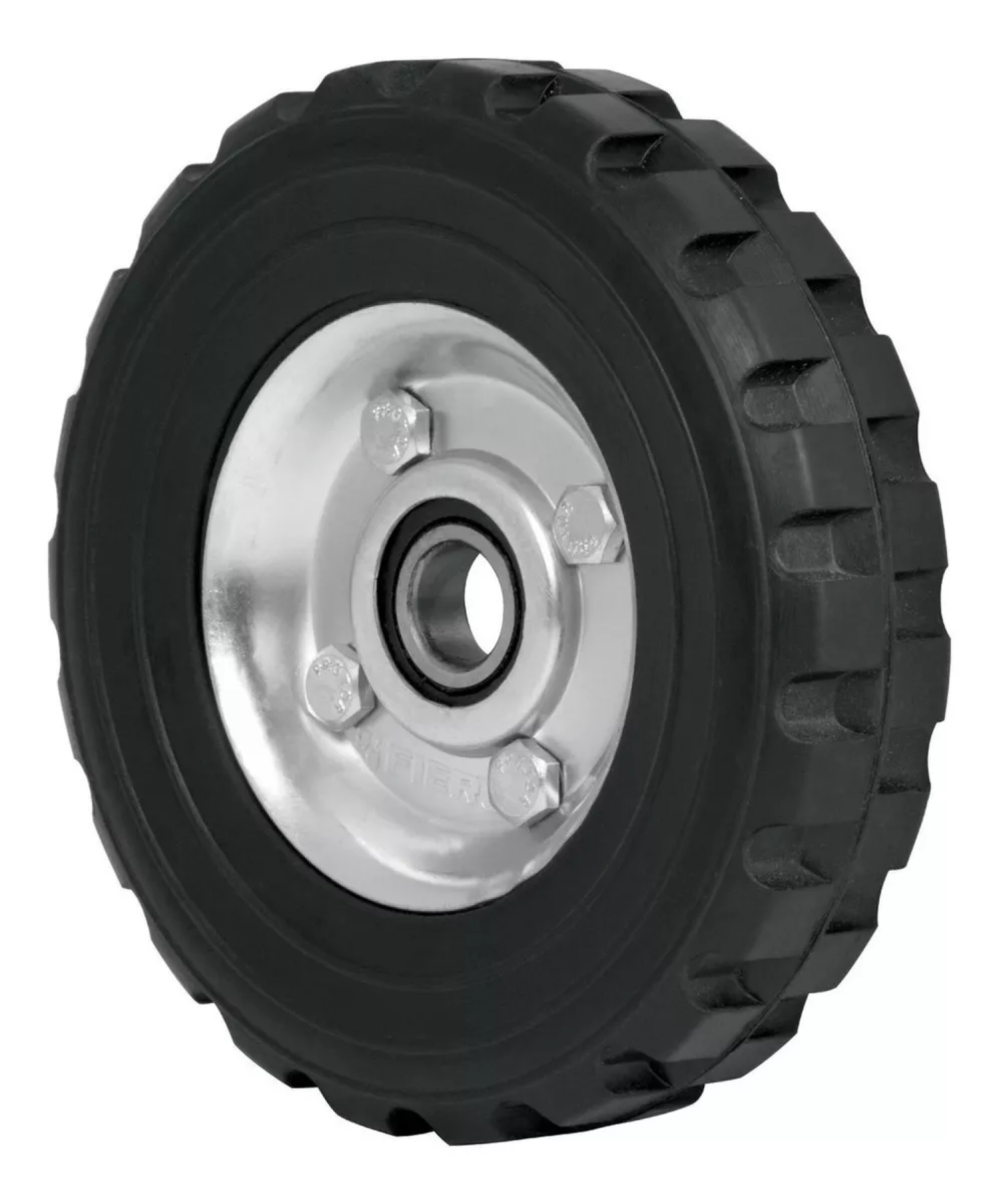 Rueda para diablo 12" de 2 baleros aluminio Jolmar B023