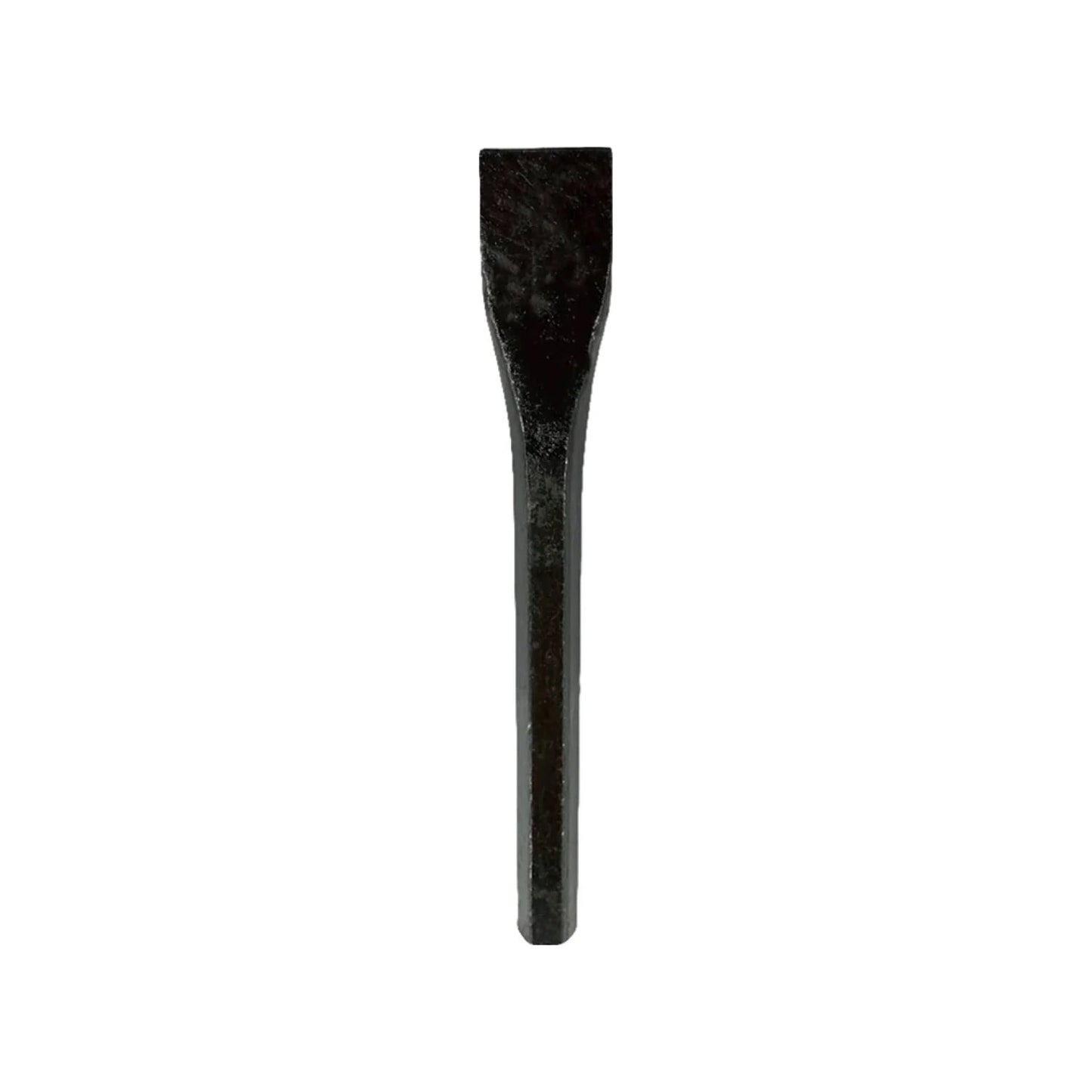 Cincel frío hexagonal grande de acero oscuro 3/4" (1.90 cm) para concreto y mampostería.