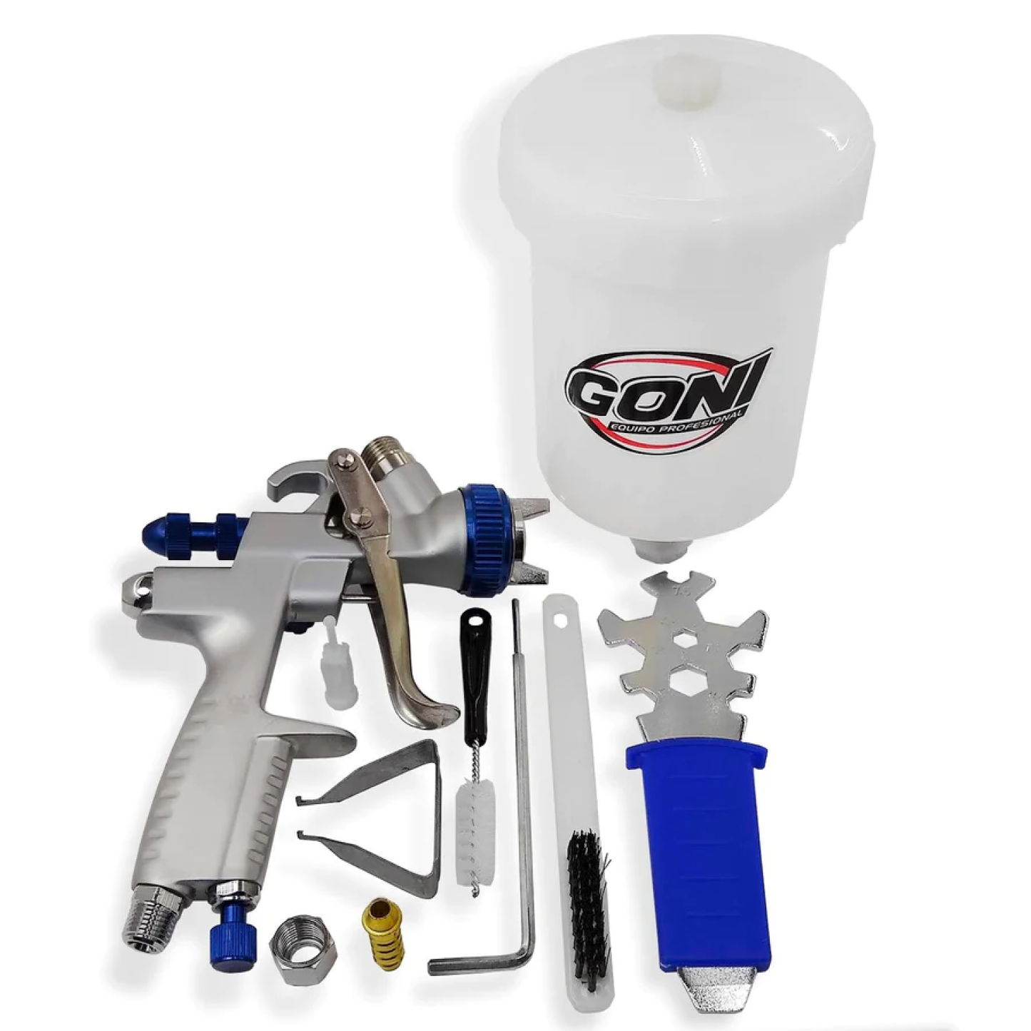 Pistola para pintar de gravedad 600 ml Goni 3321 LVLP