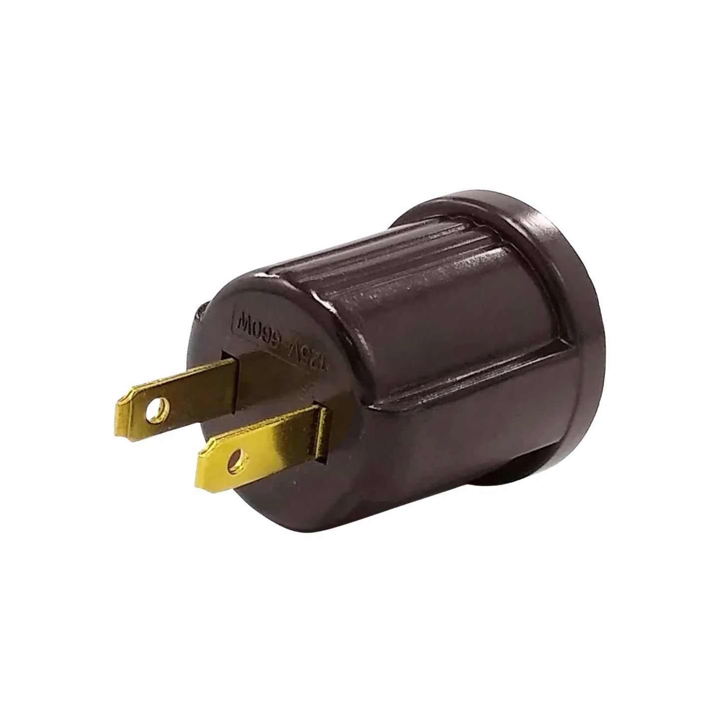 Socket con clavija café Solaris GE-9002